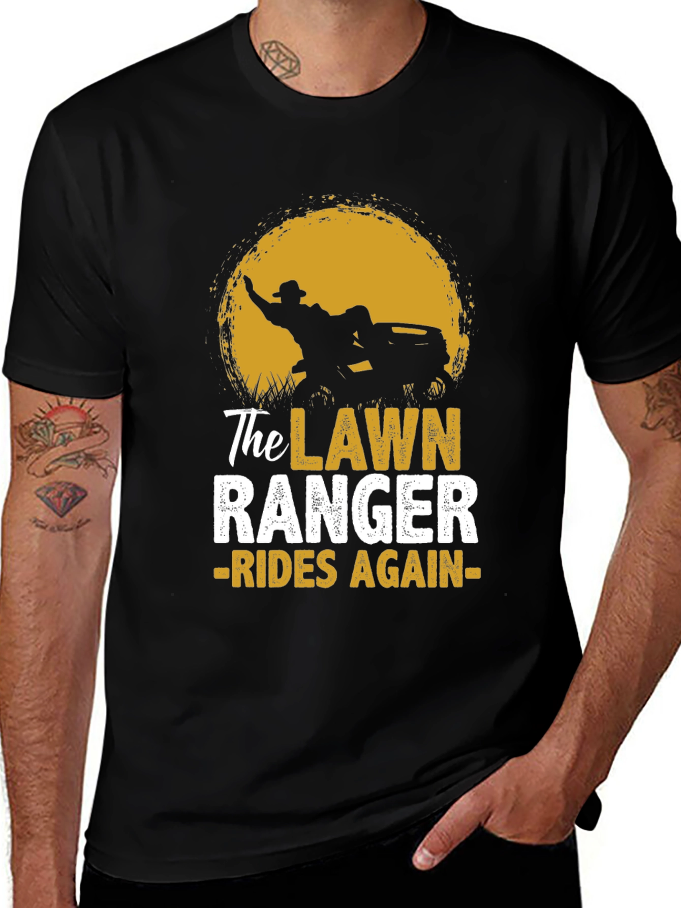 Variant 25 of Lawn Ranger Rides Again T-Shirt