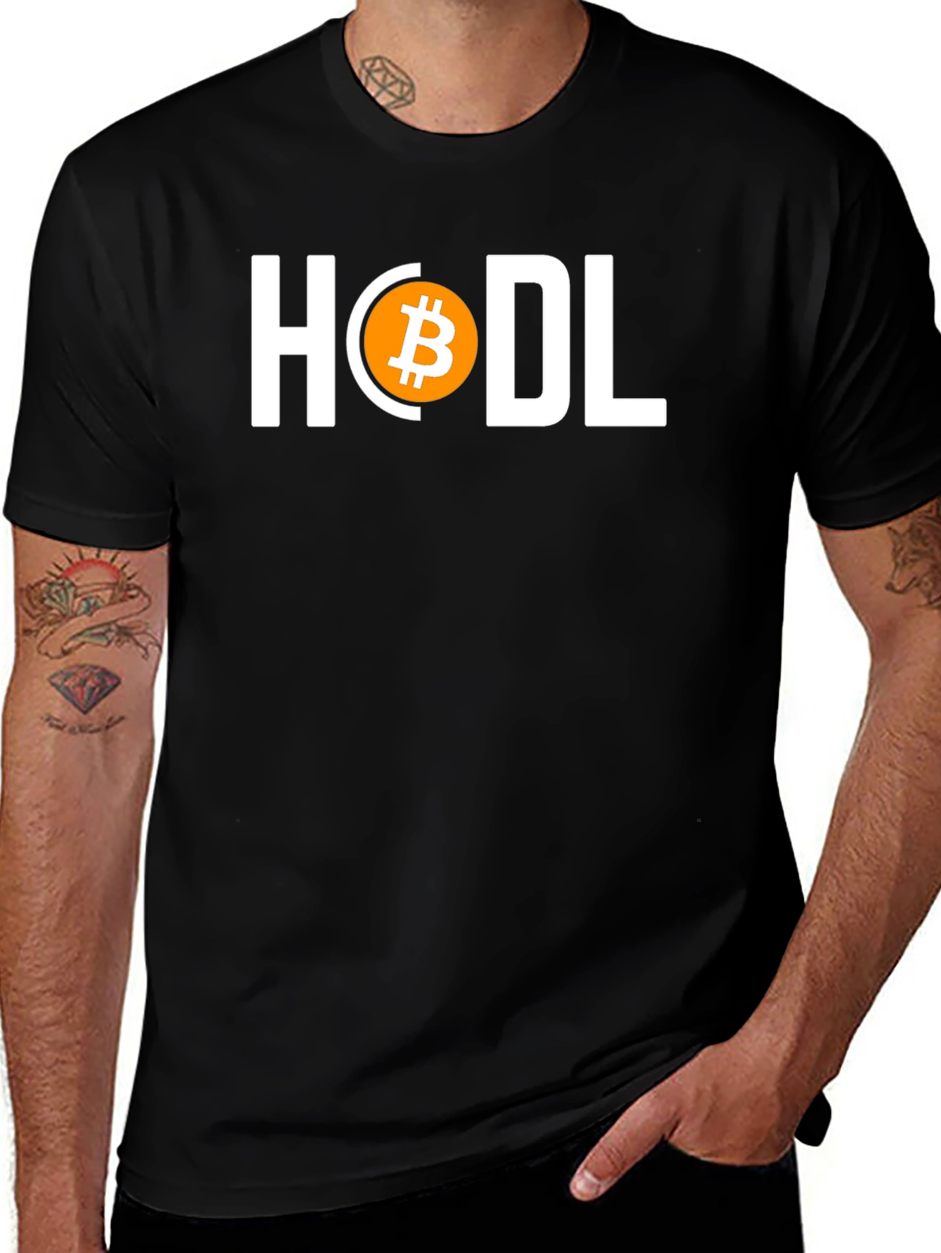 Variant 16 of HODL Bitcoin Crypto T-Shirt - Investor Tee