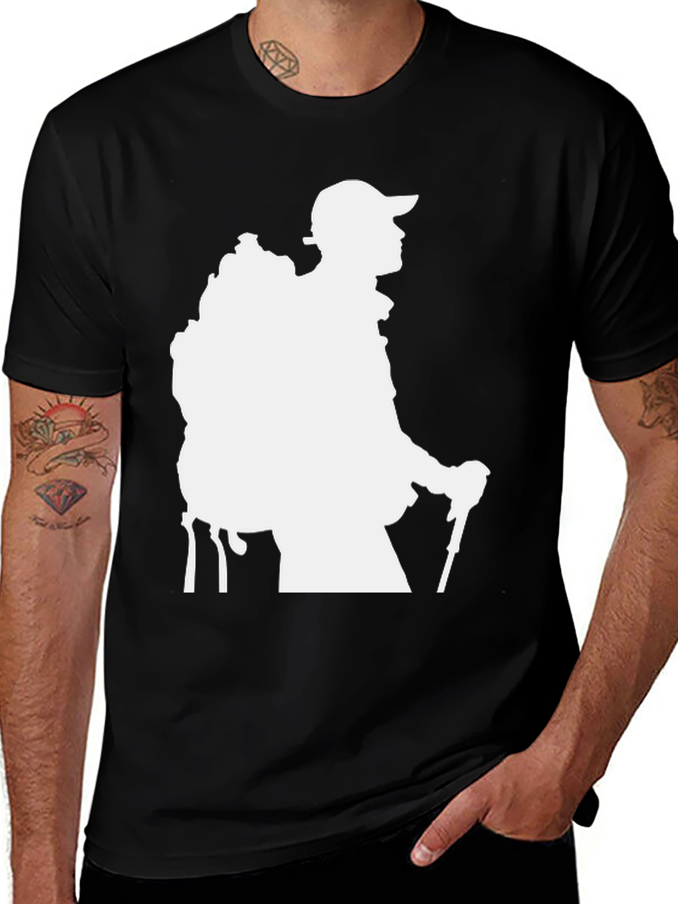 Variant 8 of Hiker Graphic T-Shirt - Adventure Ready Tee