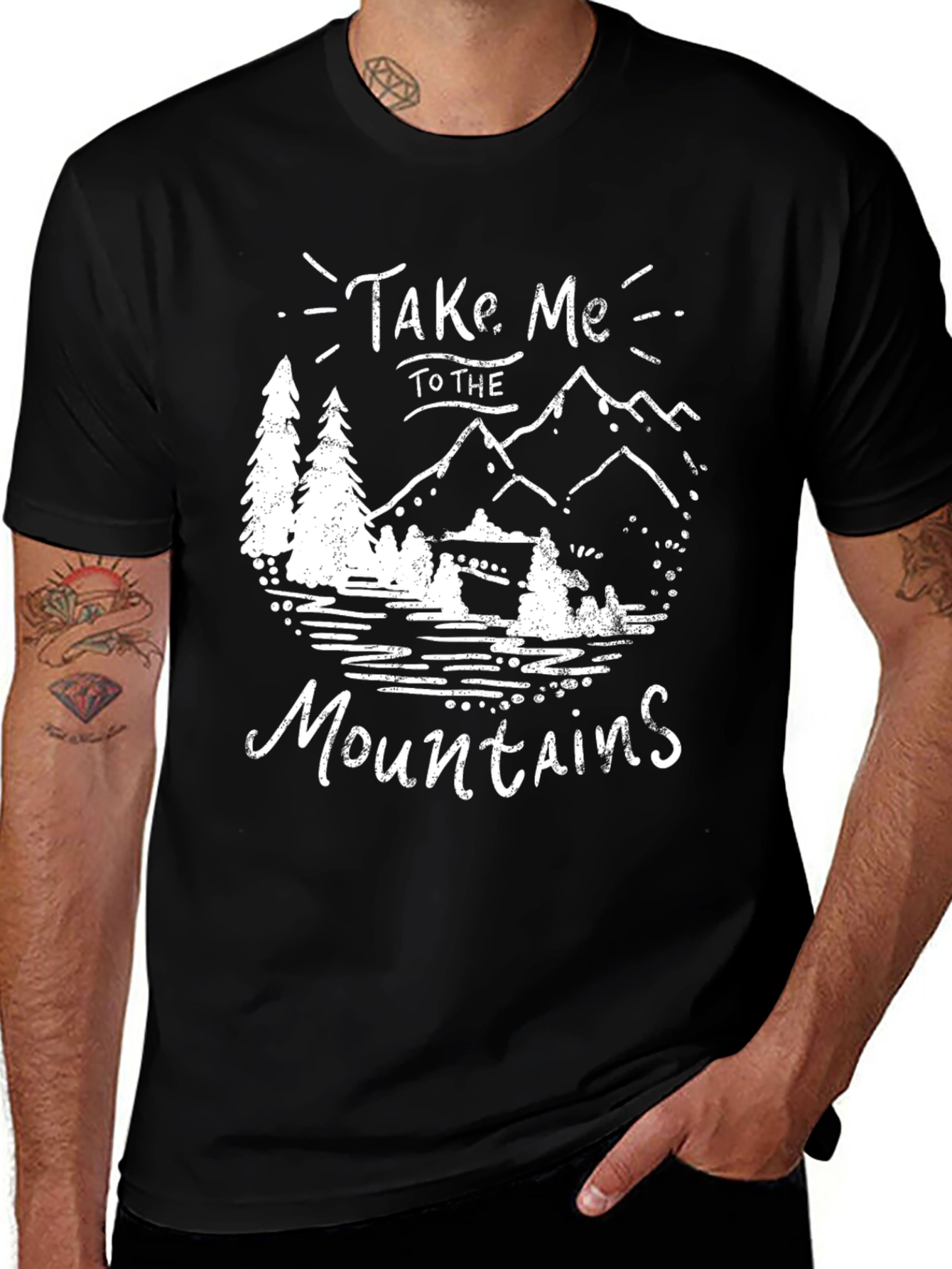 Take Me To The Mountains Graphic Tee