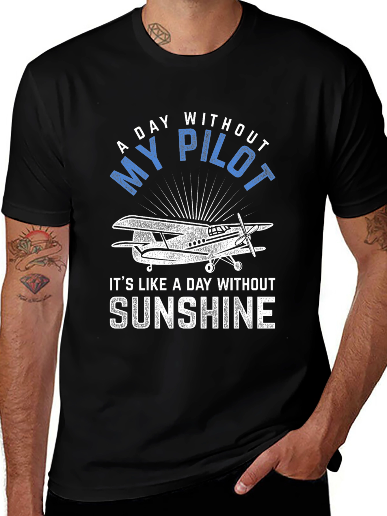 Pilot T-Shirt: A Day Without Sunshine Tee