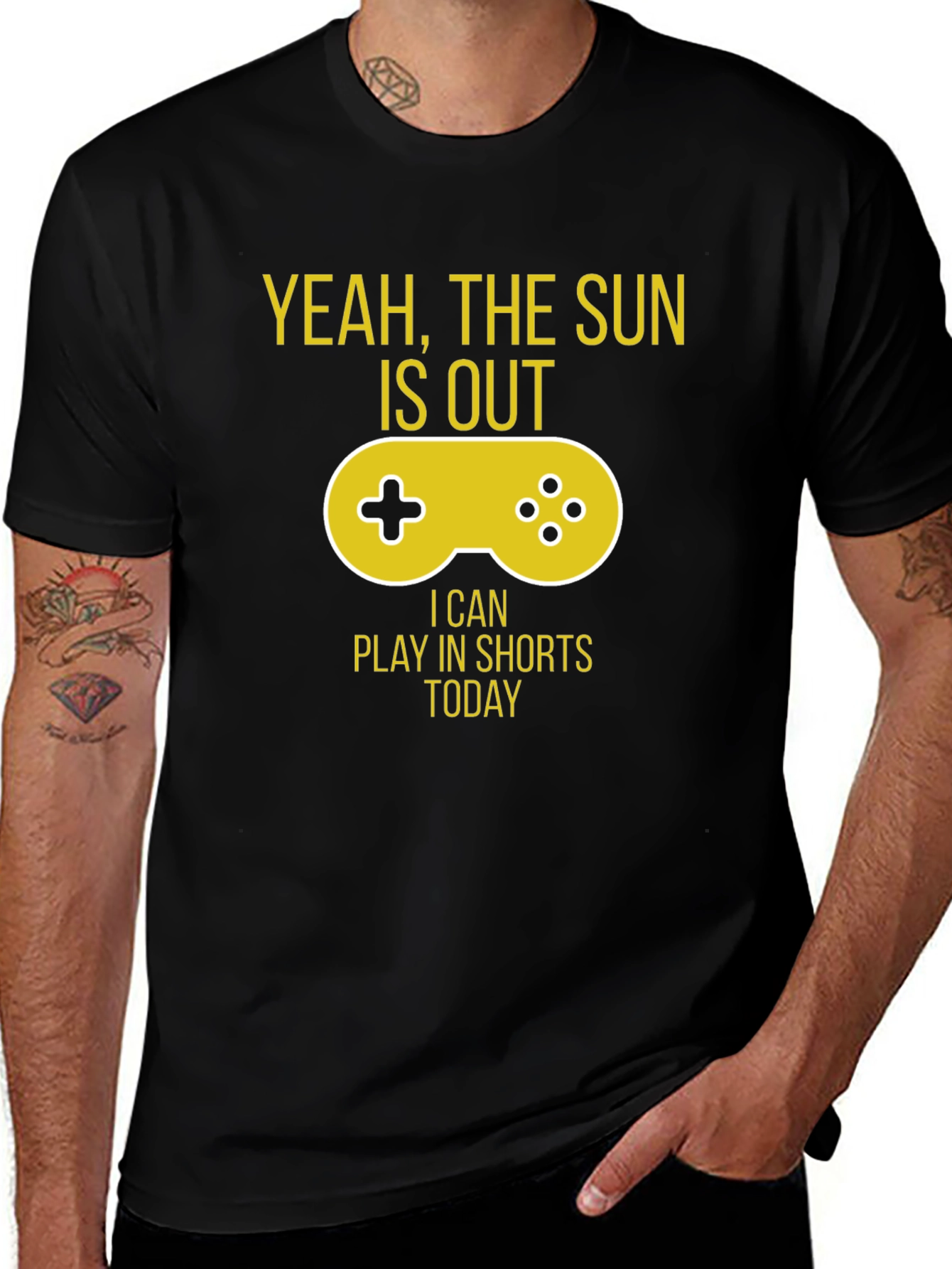 Variant 4 of Yeah, The Sun is Out Gaming T-Shirt