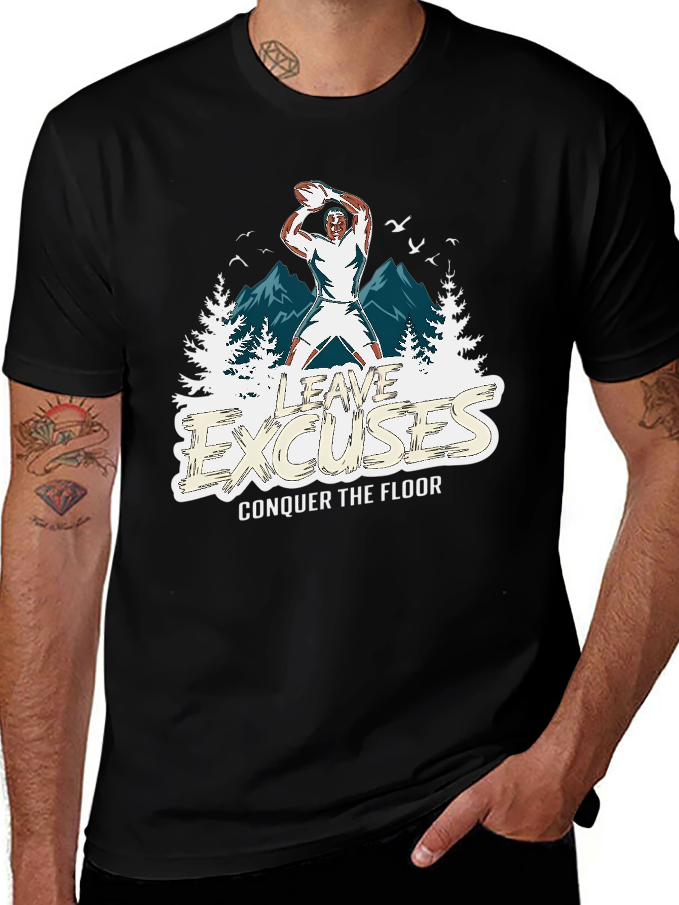 Variant 11 of Leave Excuses T-Shirt