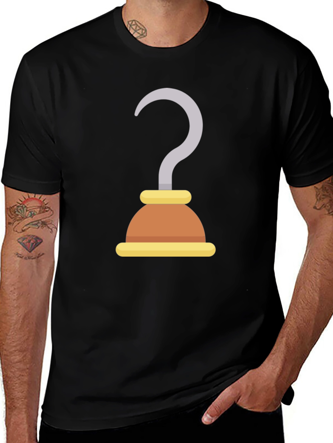 Variant 27 of Pirate Hook T-Shirt - Costume Tee for Halloween