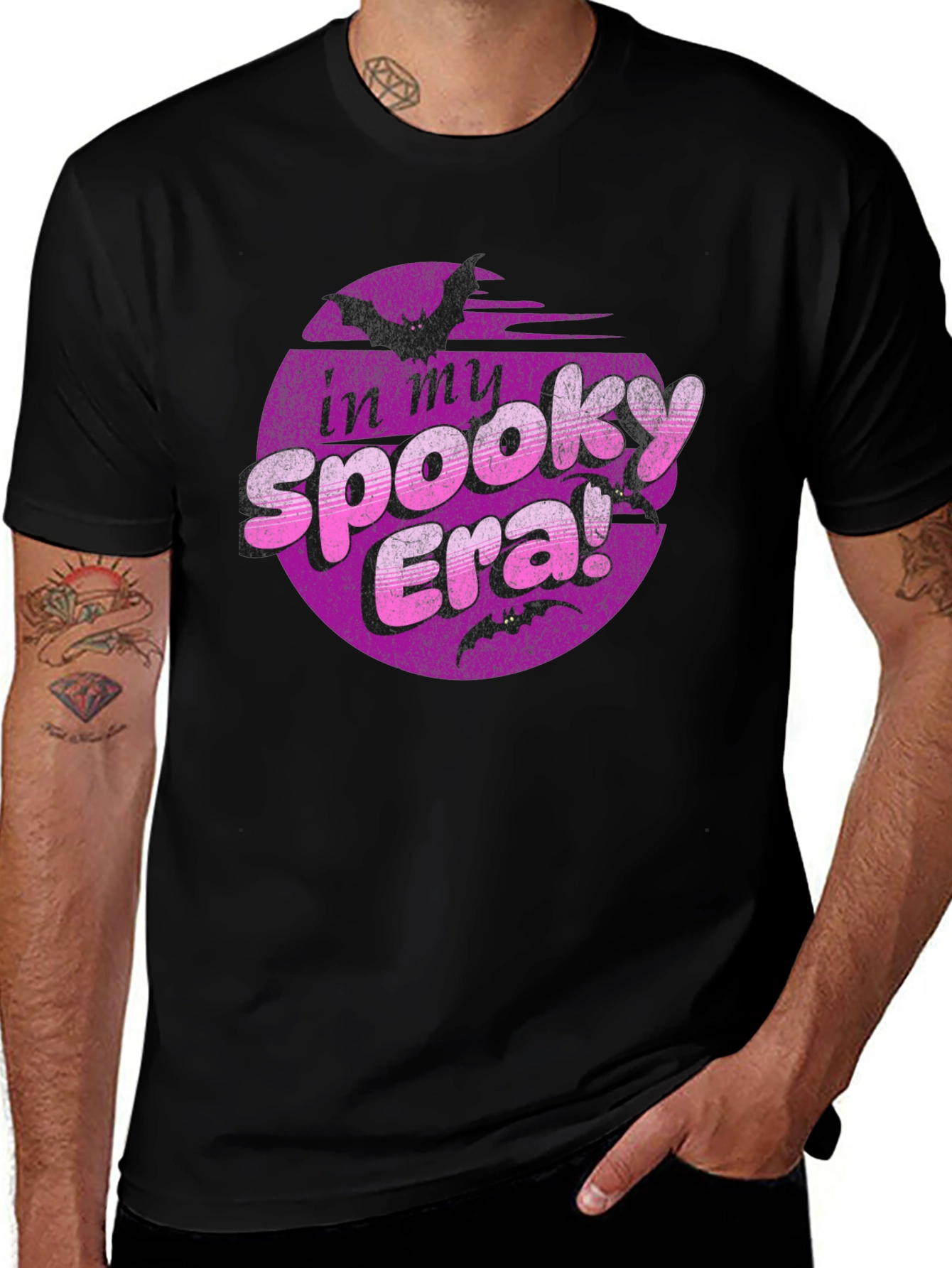 Variant 6 of Spooky Era Graphic Tee - Halloween Shirt