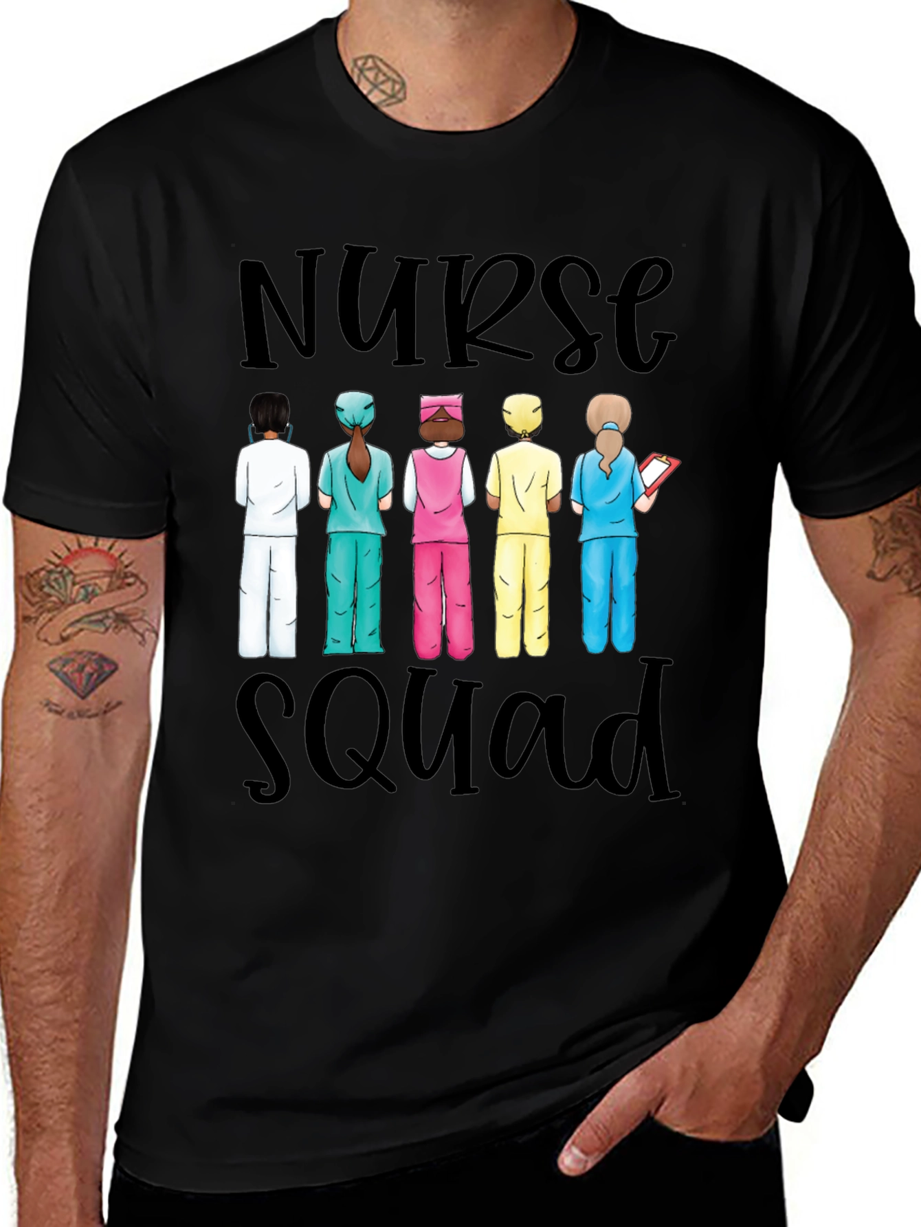 Variant 15 of Nurse Squad T-Shirt - Medical Team Apparel