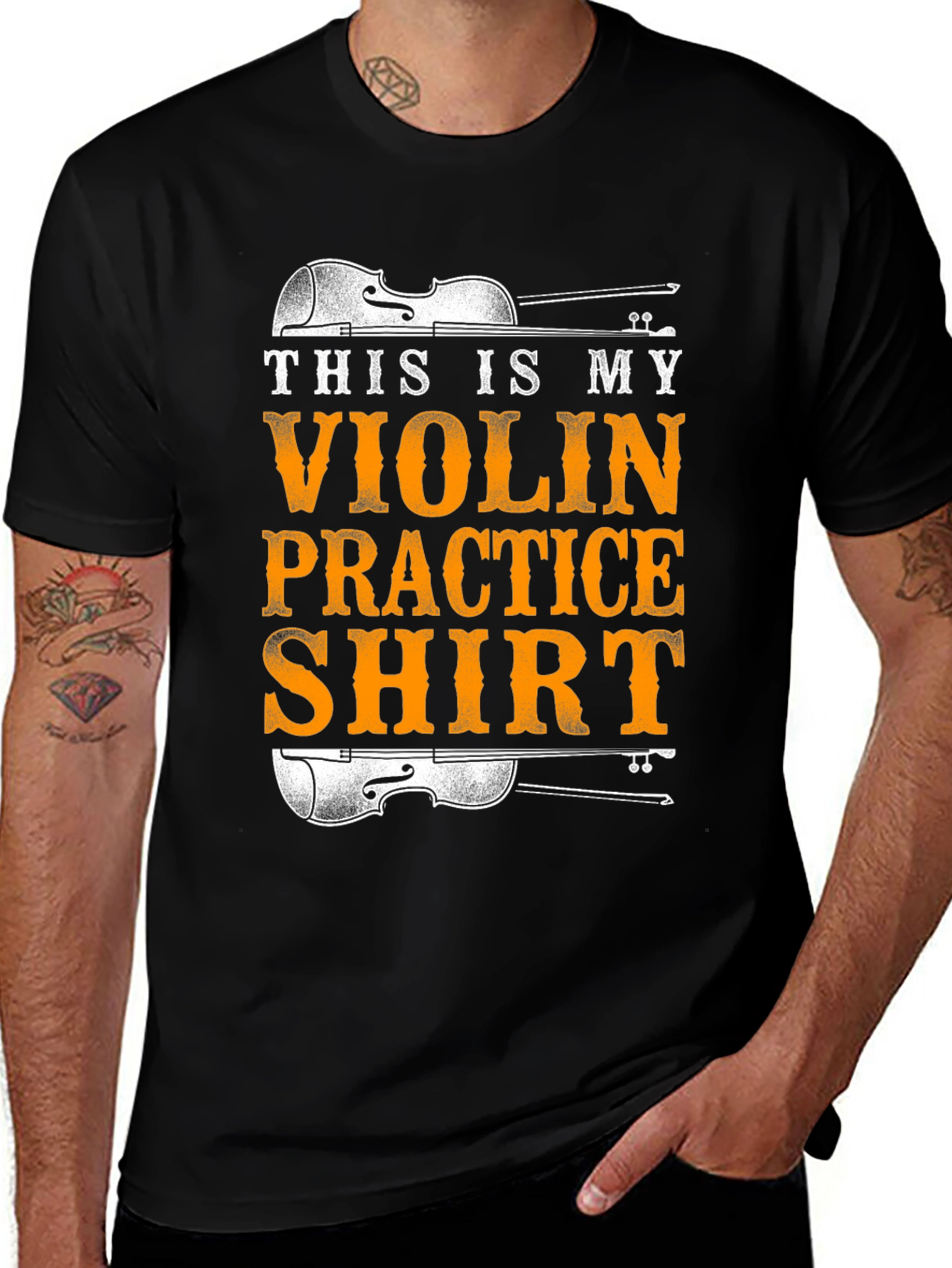Variant 13 of Violin Practice T-Shirt