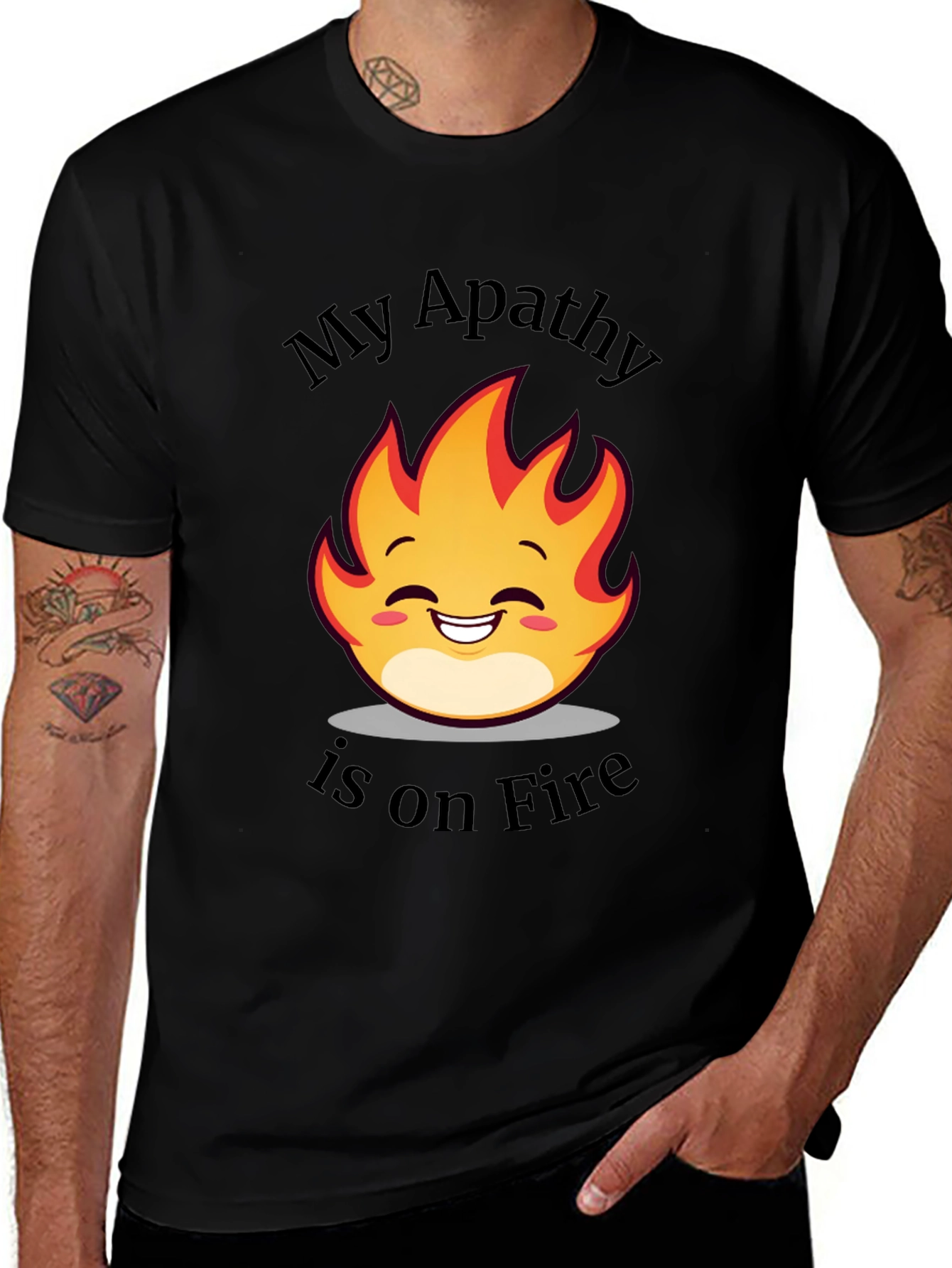 Variant 24 of My Apathy is on Fire T-Shirt
