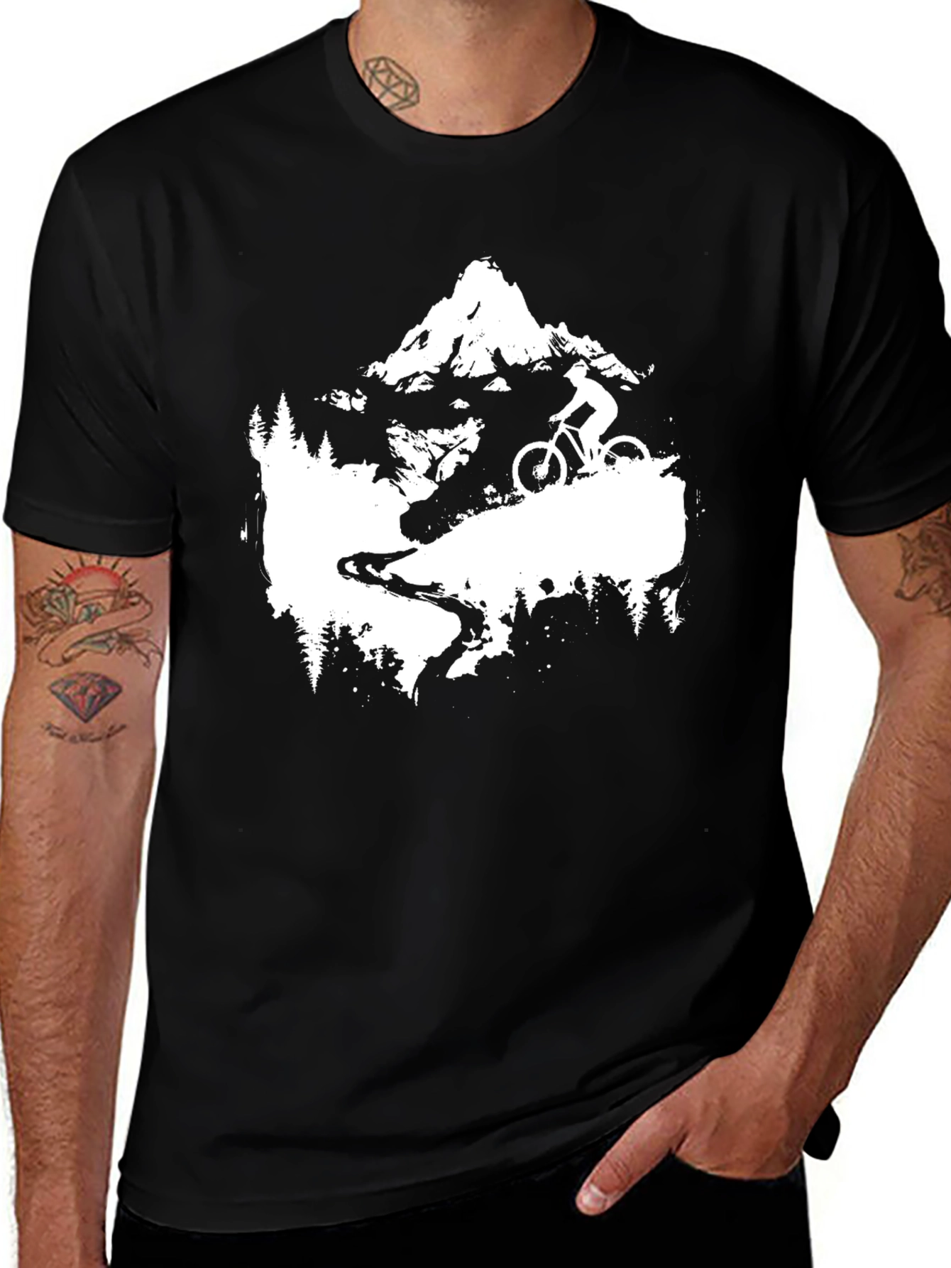 Variant 16 of Mountain Biking Adventure Tee