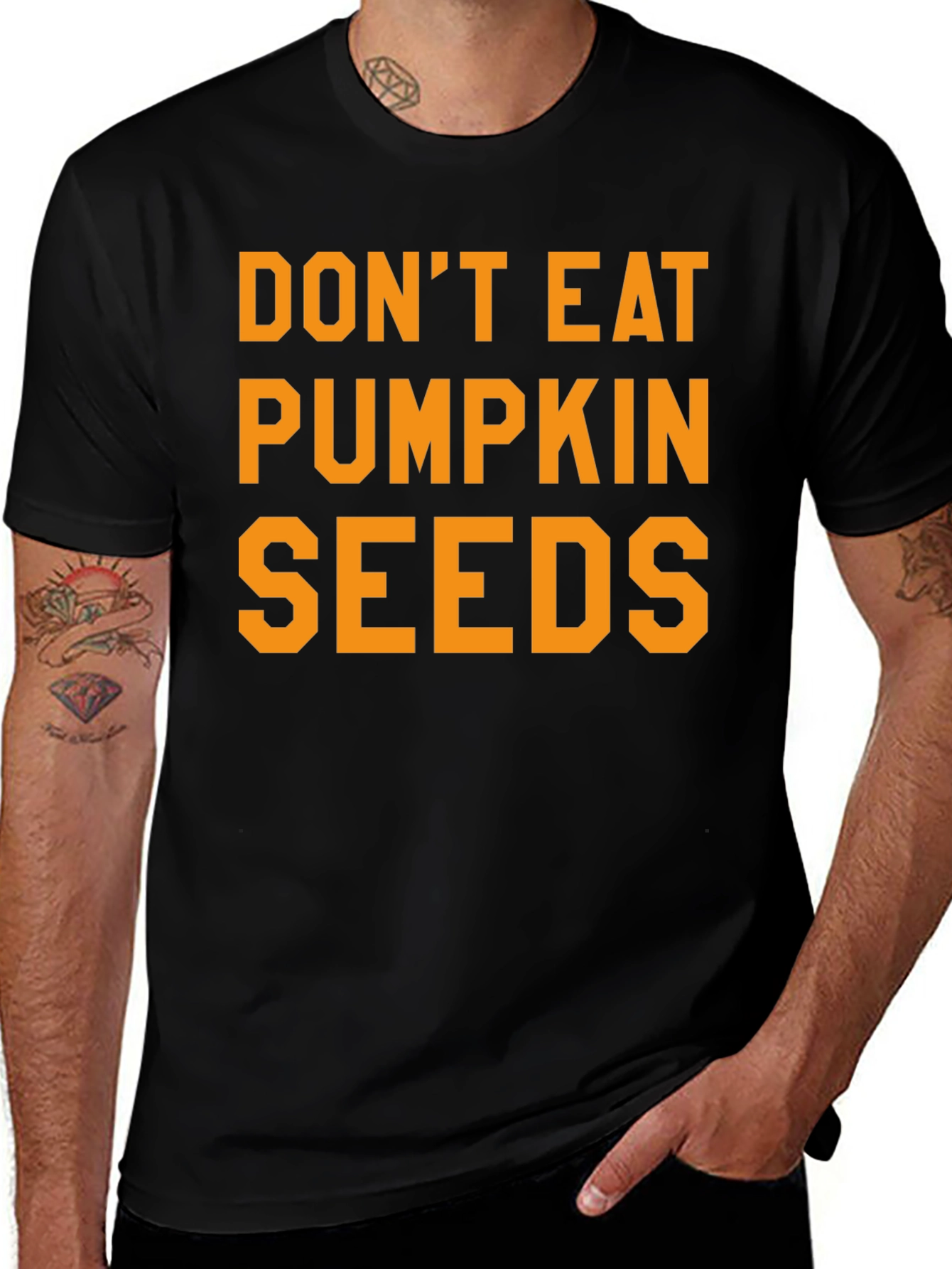 Variant 6 of Don't Eat Pumpkin Seeds Graphic Tee