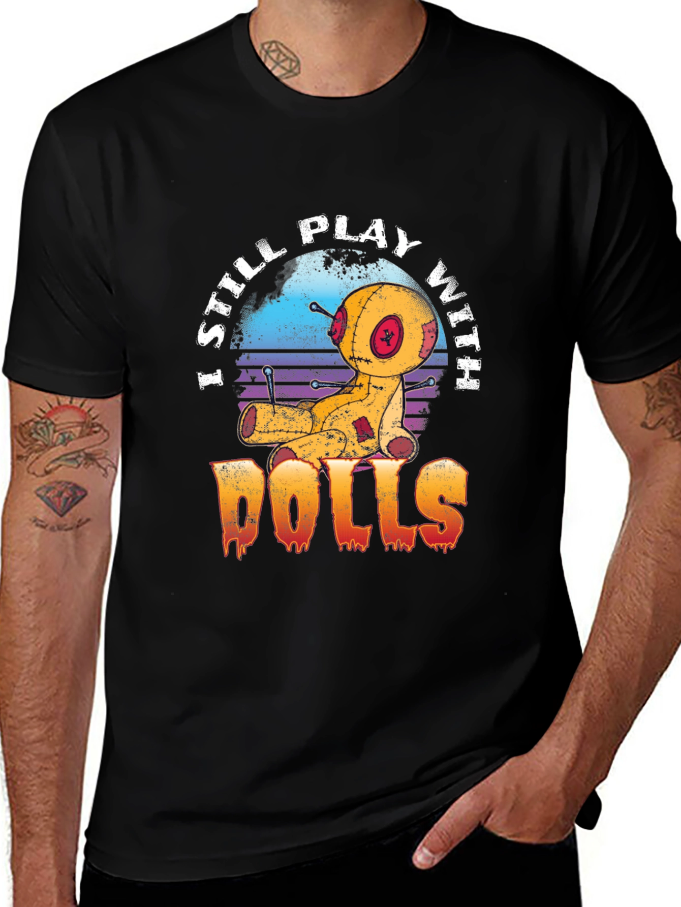 Variant 2 of I Still Play with Dolls Graphic T-Shirt