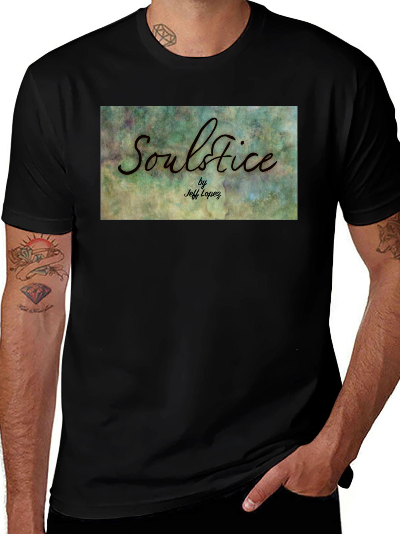 Variant 20 of Soulstice by Jeff Lopez Black T-Shirt