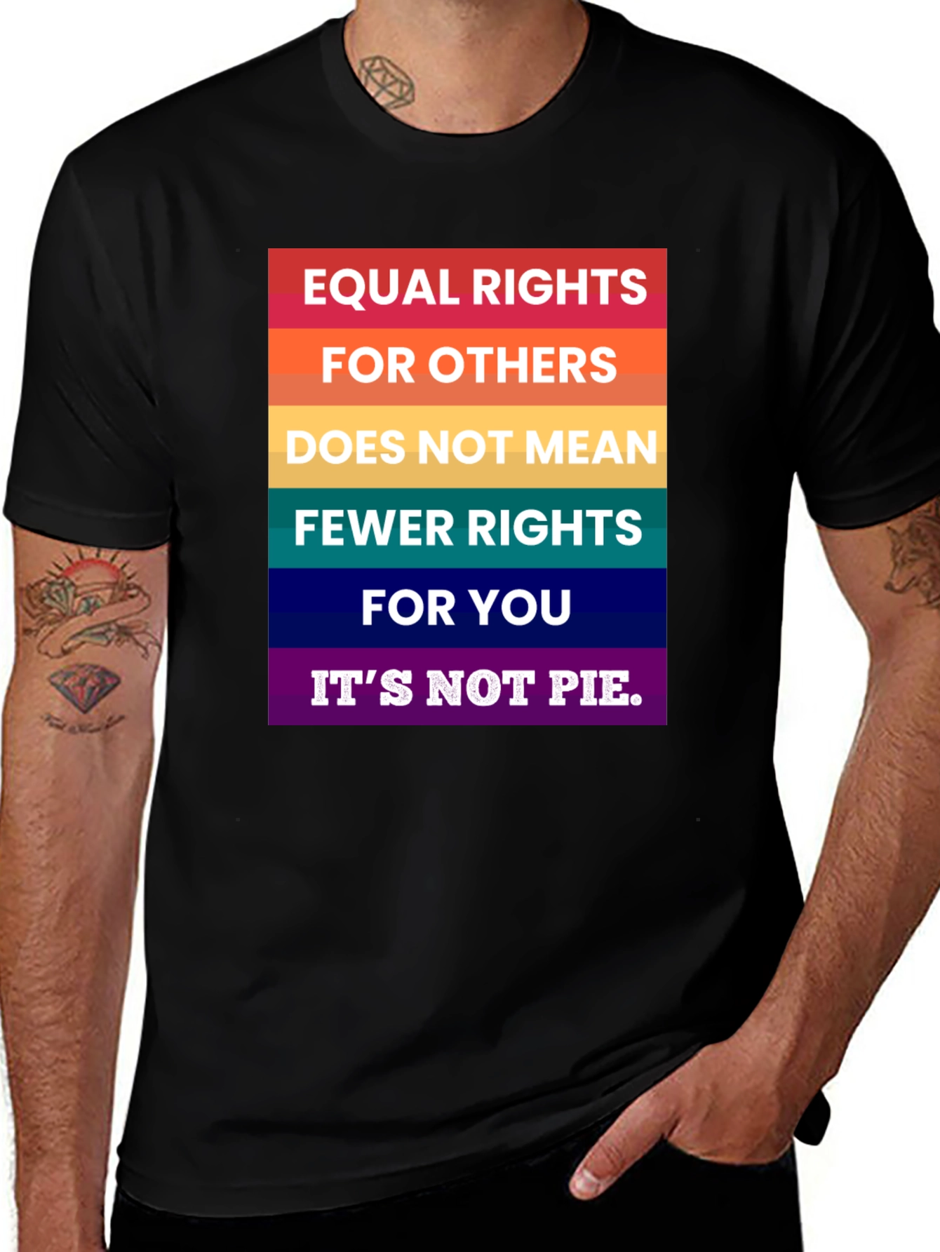 Equal Rights Rainbow T-Shirt