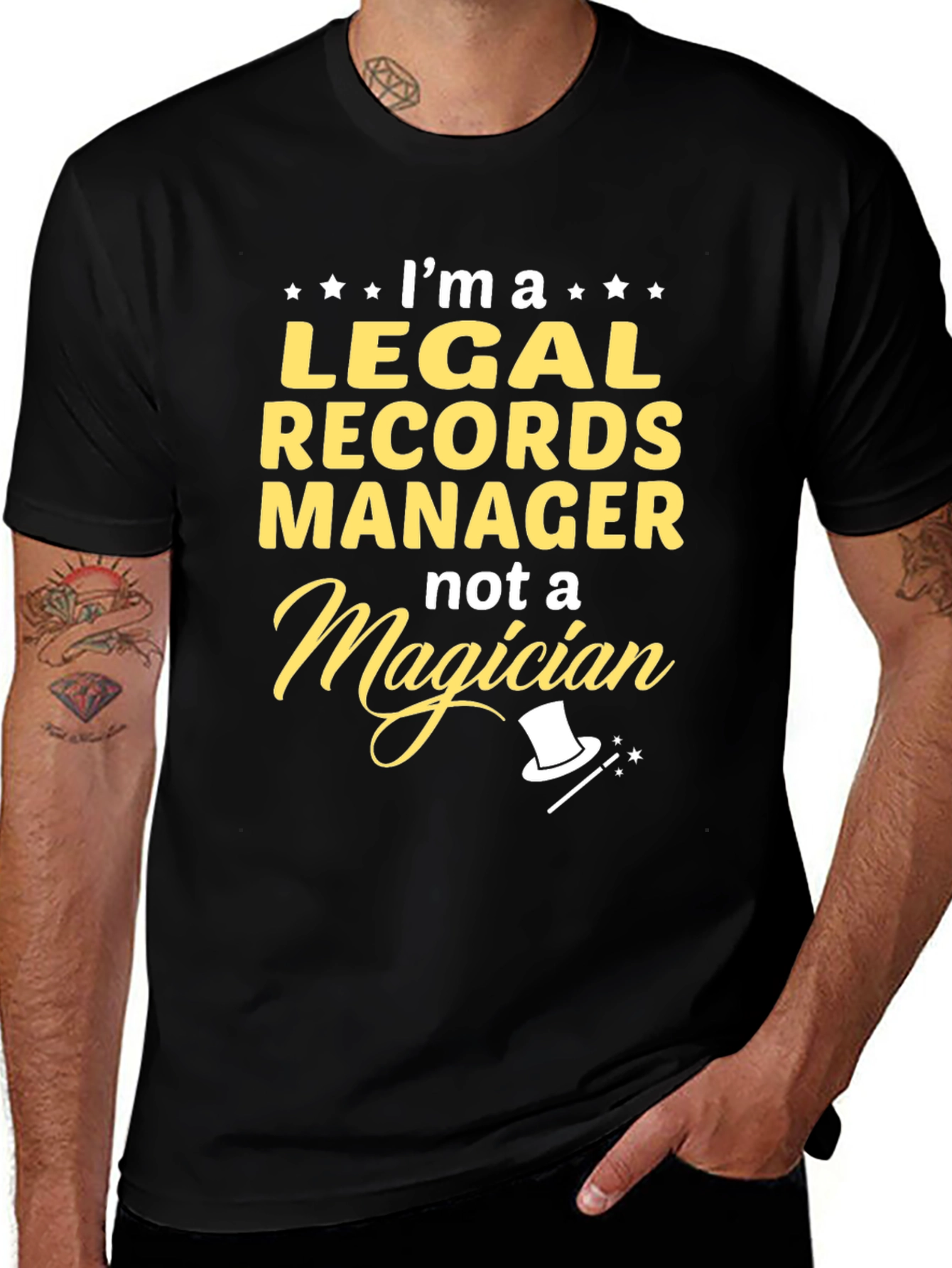 Legal Records Manager T-Shirt - Novelty Job Tee