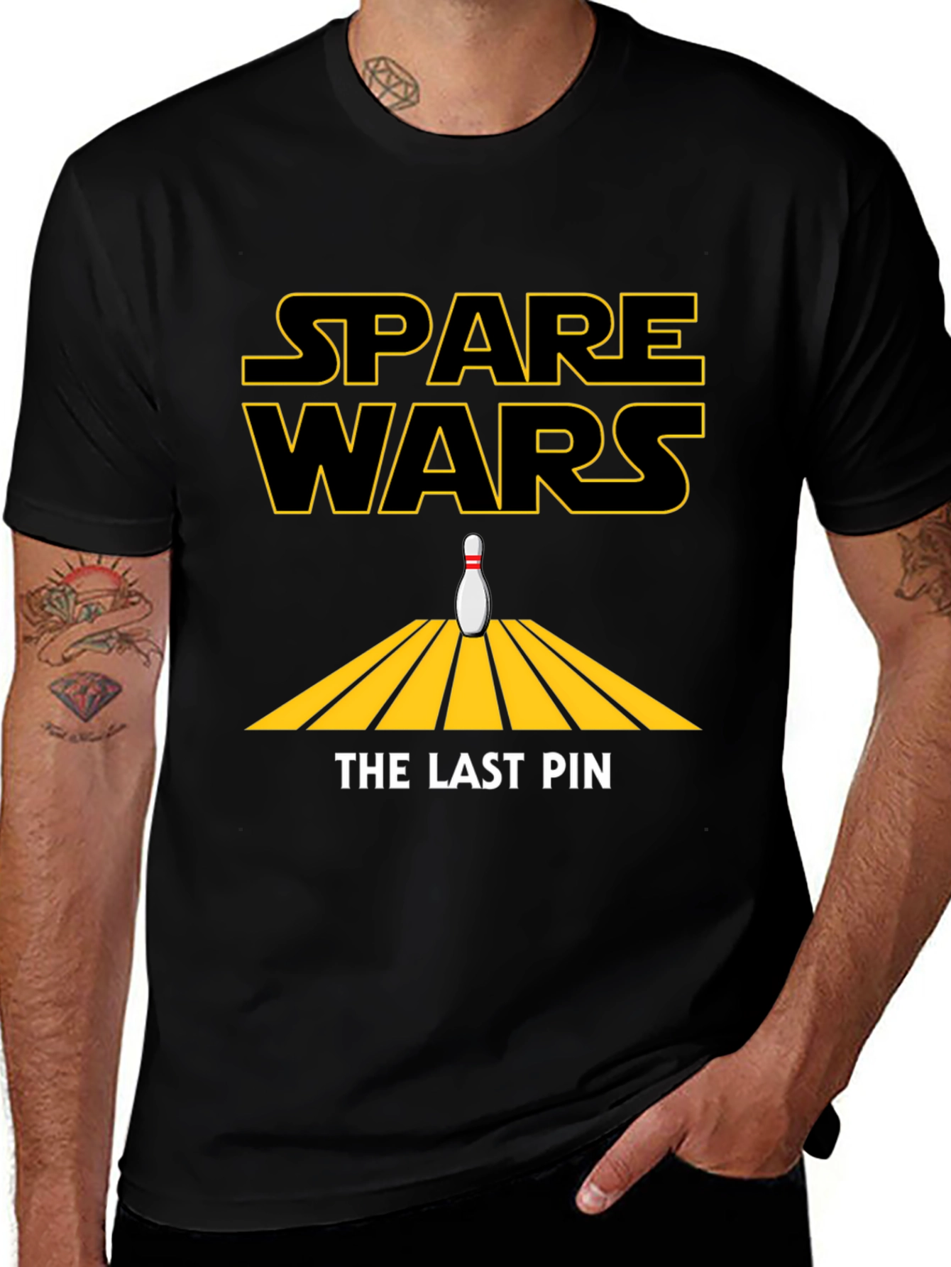 Variant 15 of Spare Wars: The Last Pin T-Shirt
