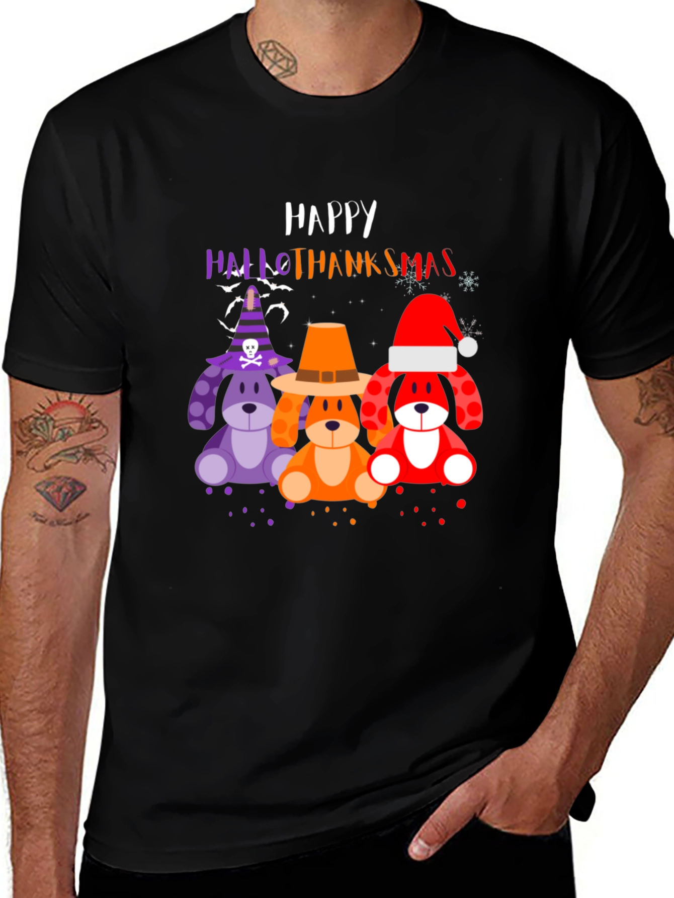 Happy Hallothanksmas T-Shirt