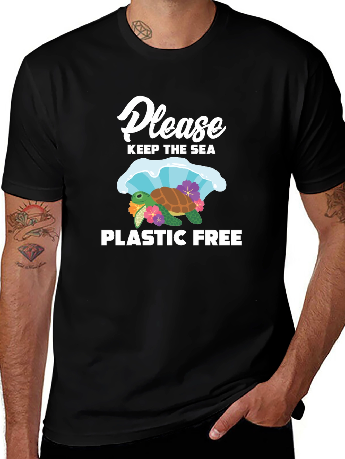 Variant 23 of Keep the Sea Plastic Free T-Shirt