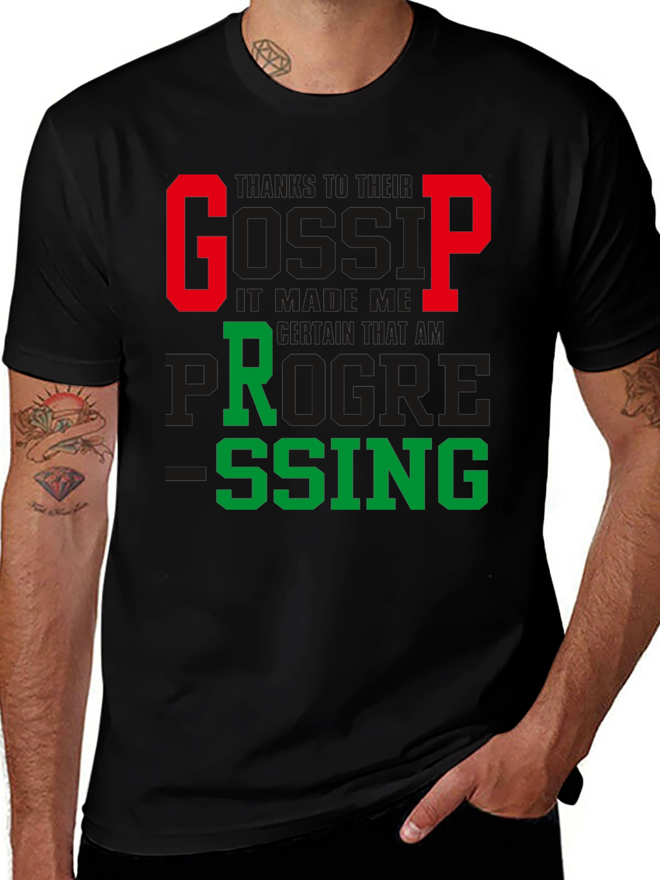 Variant 12 of Gossip Progressing Graphic Tee