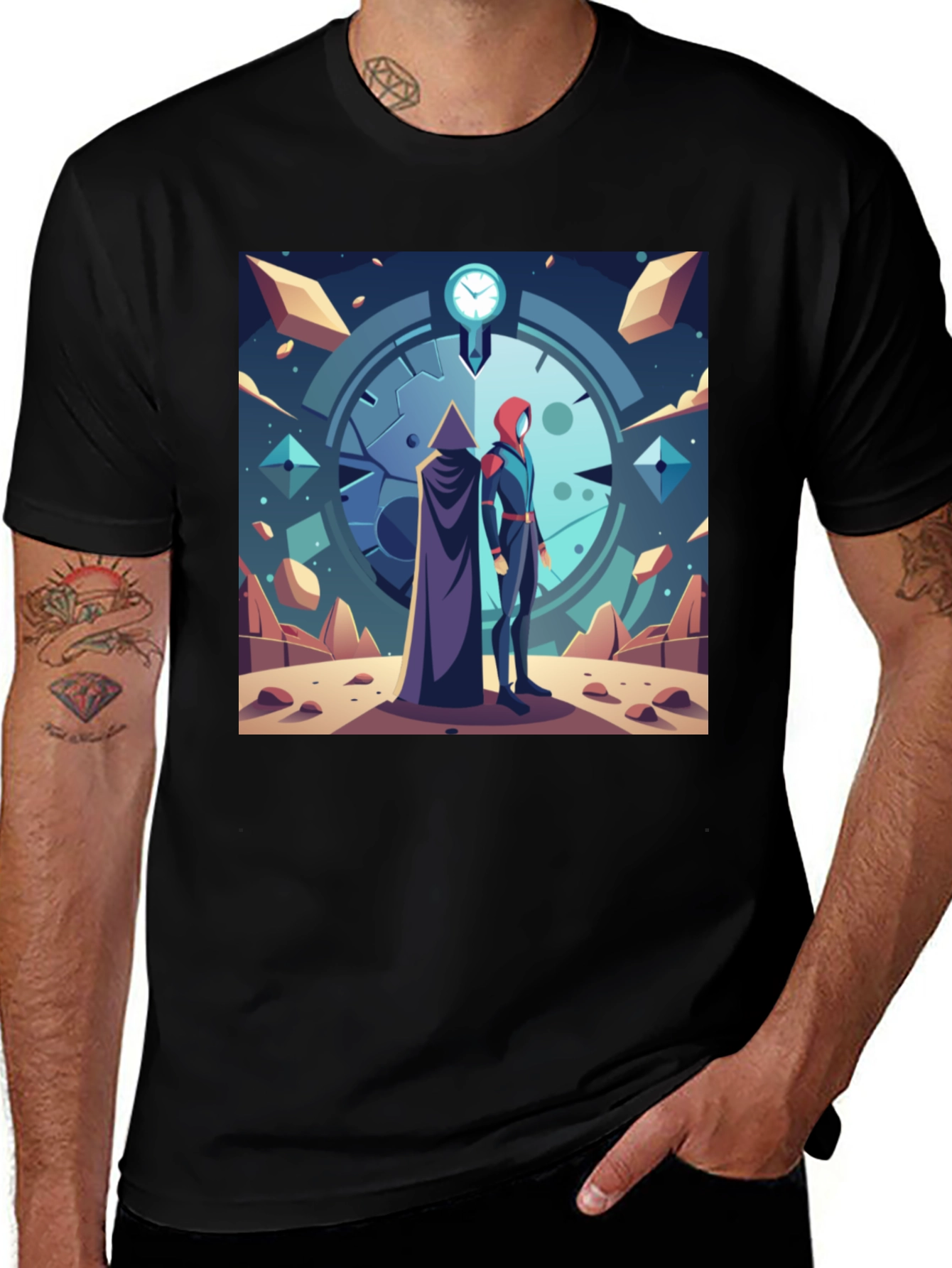 Variant 3 of Time Traveler Graphic Tee