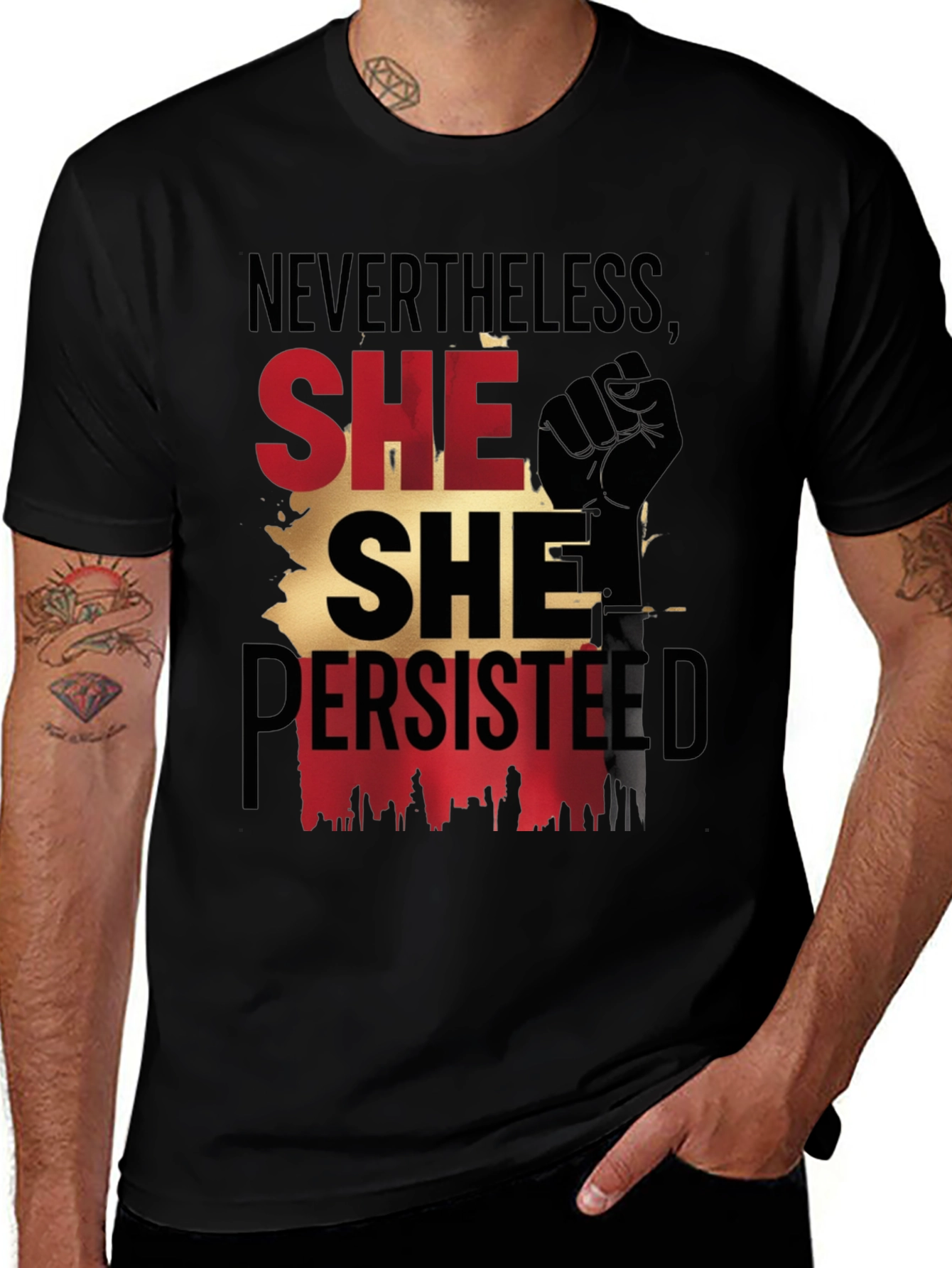 Variant 24 of Nevertheless She Persisted T-Shirt