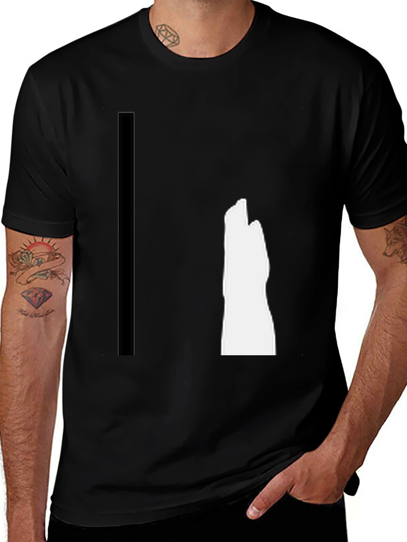 Variant 9 of Modern Graphic T-Shirt - Minimalist Design