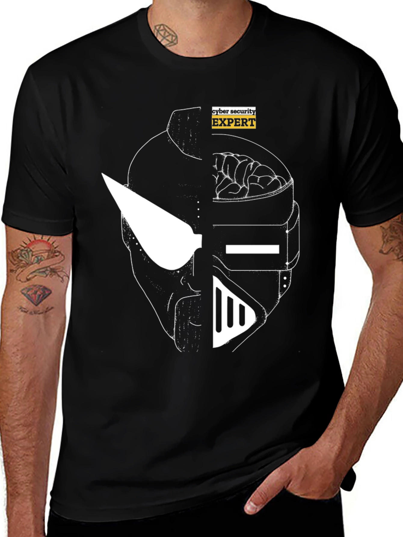 Variant 2 of Cyber Security Expert Graphic T-Shirt
