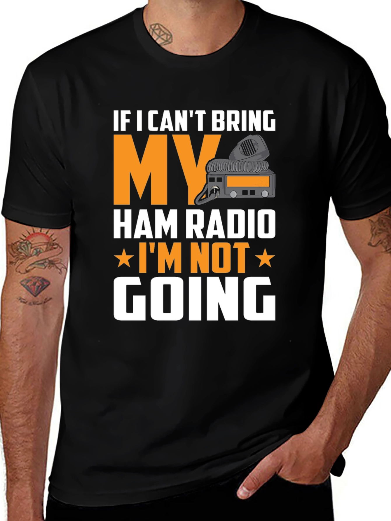 Variant 27 of Ham Radio Enthusiast T-Shirt - Funny Ham Operator Tee