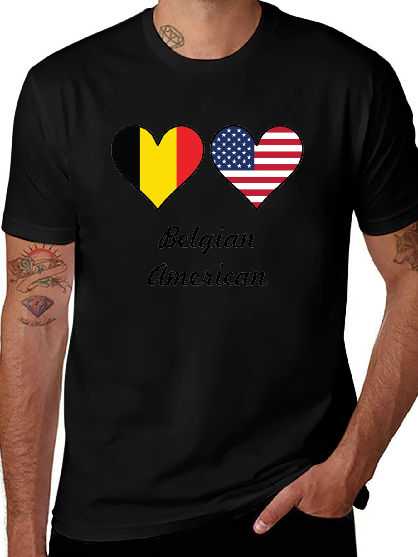 Belgian American Pride T-Shirt