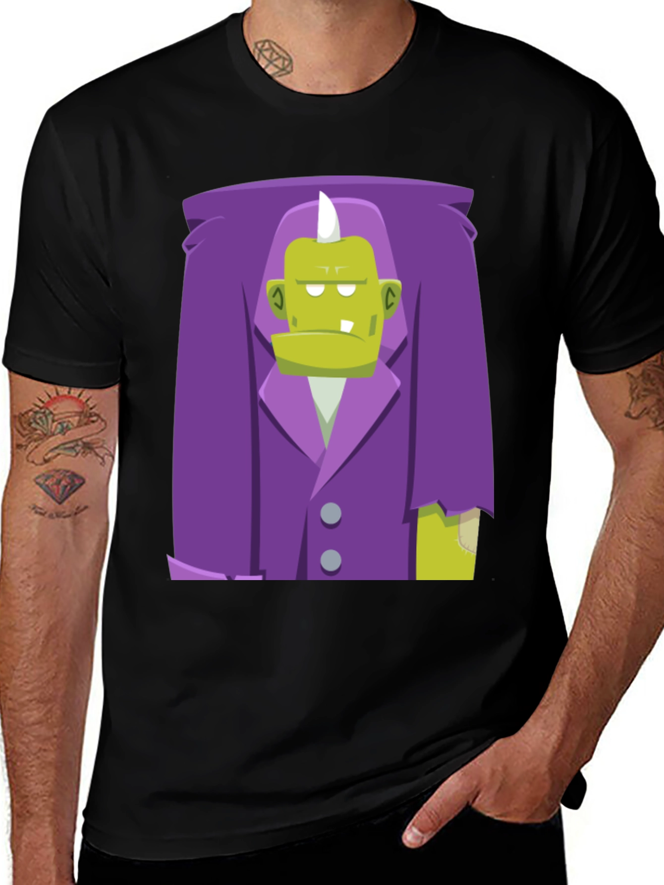 Frankenstein Graphic Tee - Halloween Costume Shirt