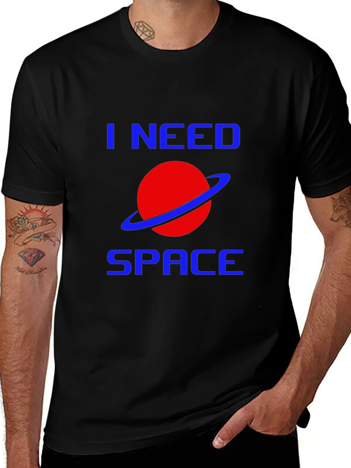 I Need Space T-Shirt - Outer Space Graphic Tee