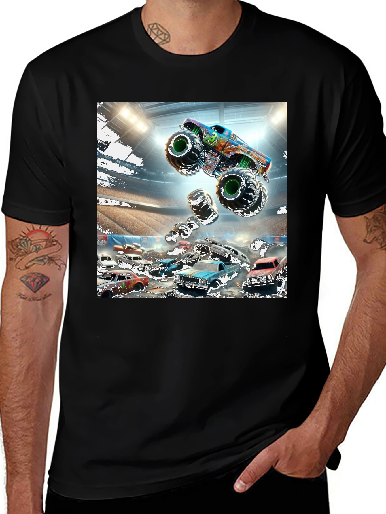 Monster Truck Rally Graphic Tee