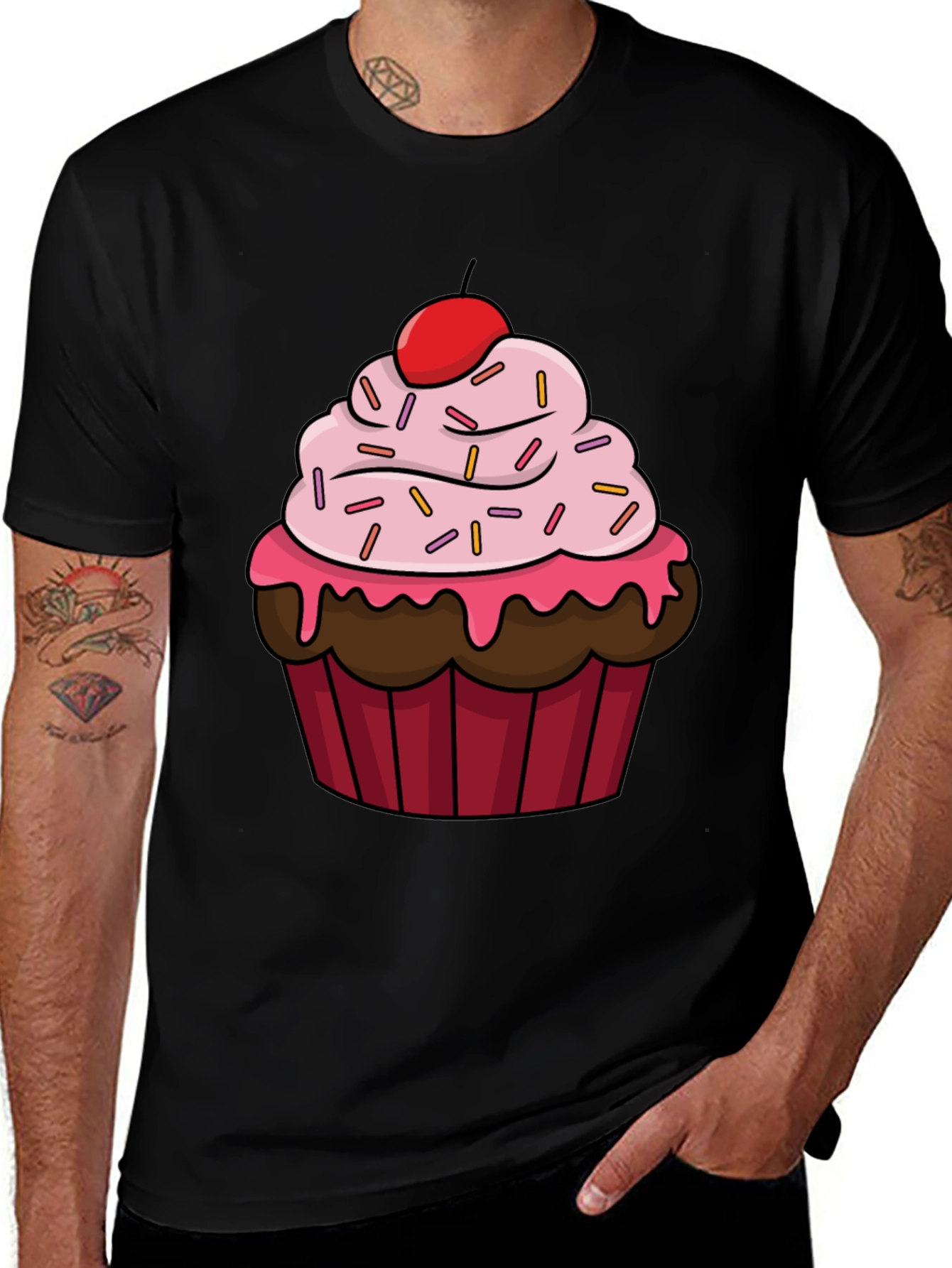 Variant 26 of Cupcake T-Shirt - Sweet Treat Design