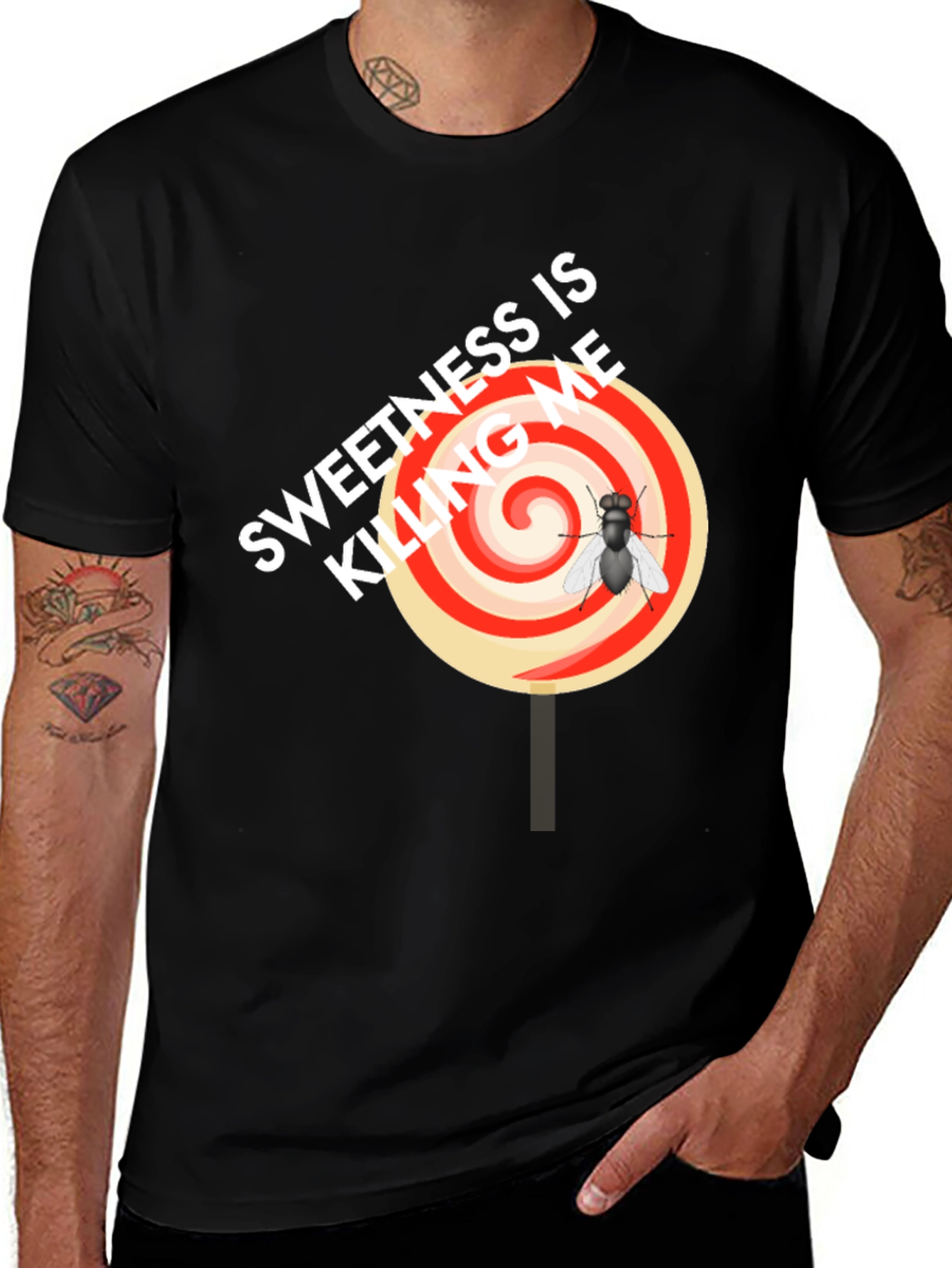 Variant 15 of Sweetness Is Killing Me Graphic Tee