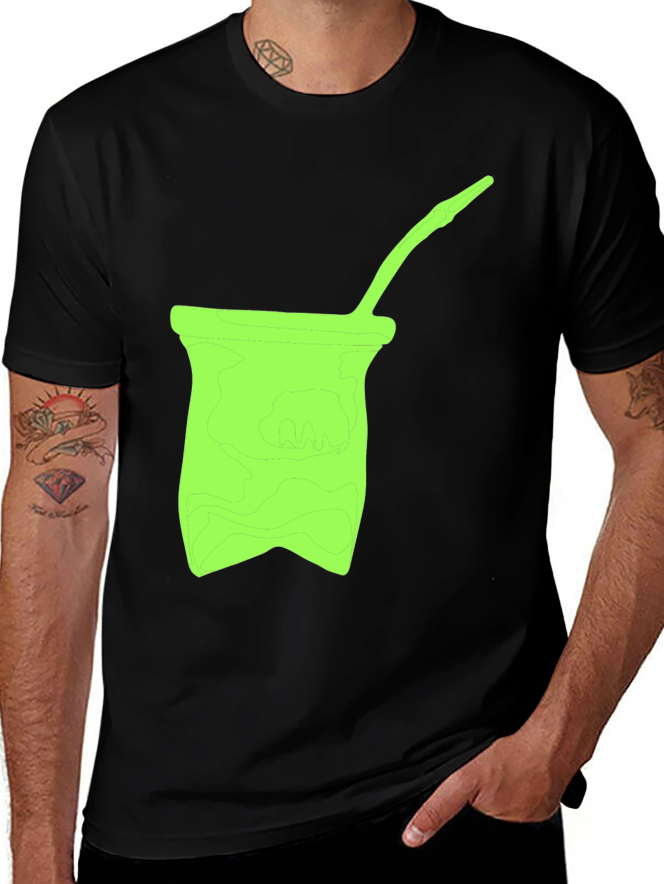 Variant 28 of Modern Green Mate Tea Shirt