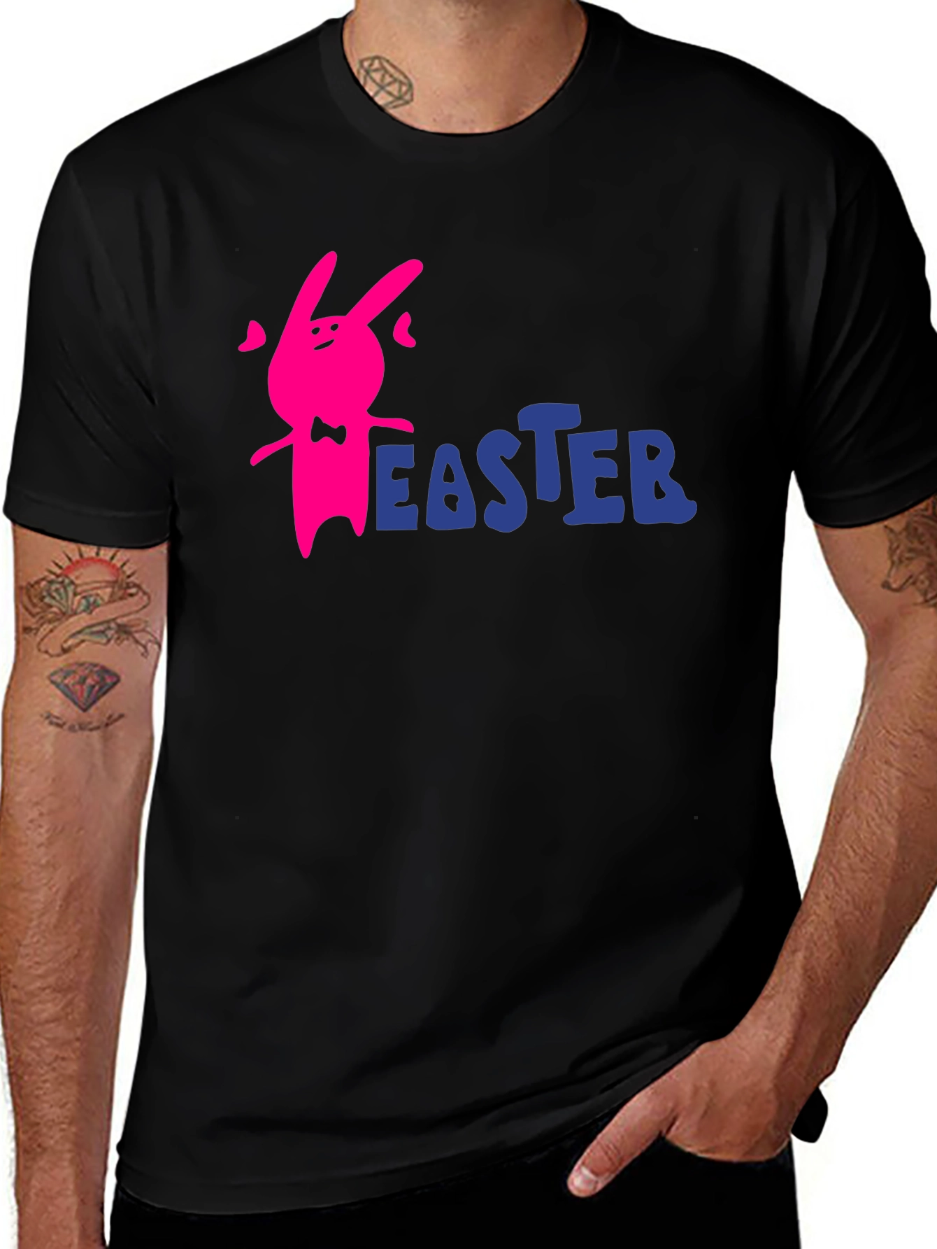 Easter Bunny T-Shirt - Cute Rabbit Graphic Tee