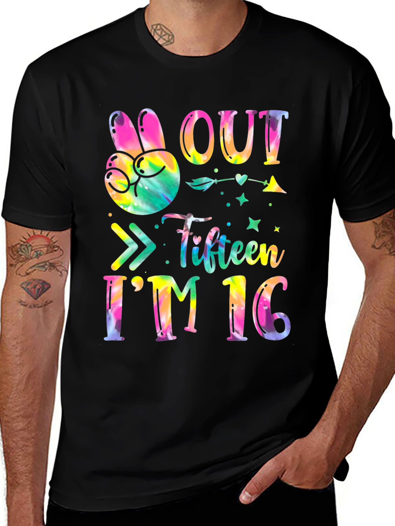 Variant 10 of Peace Out Fifteen - I'M 16 T-Shirt