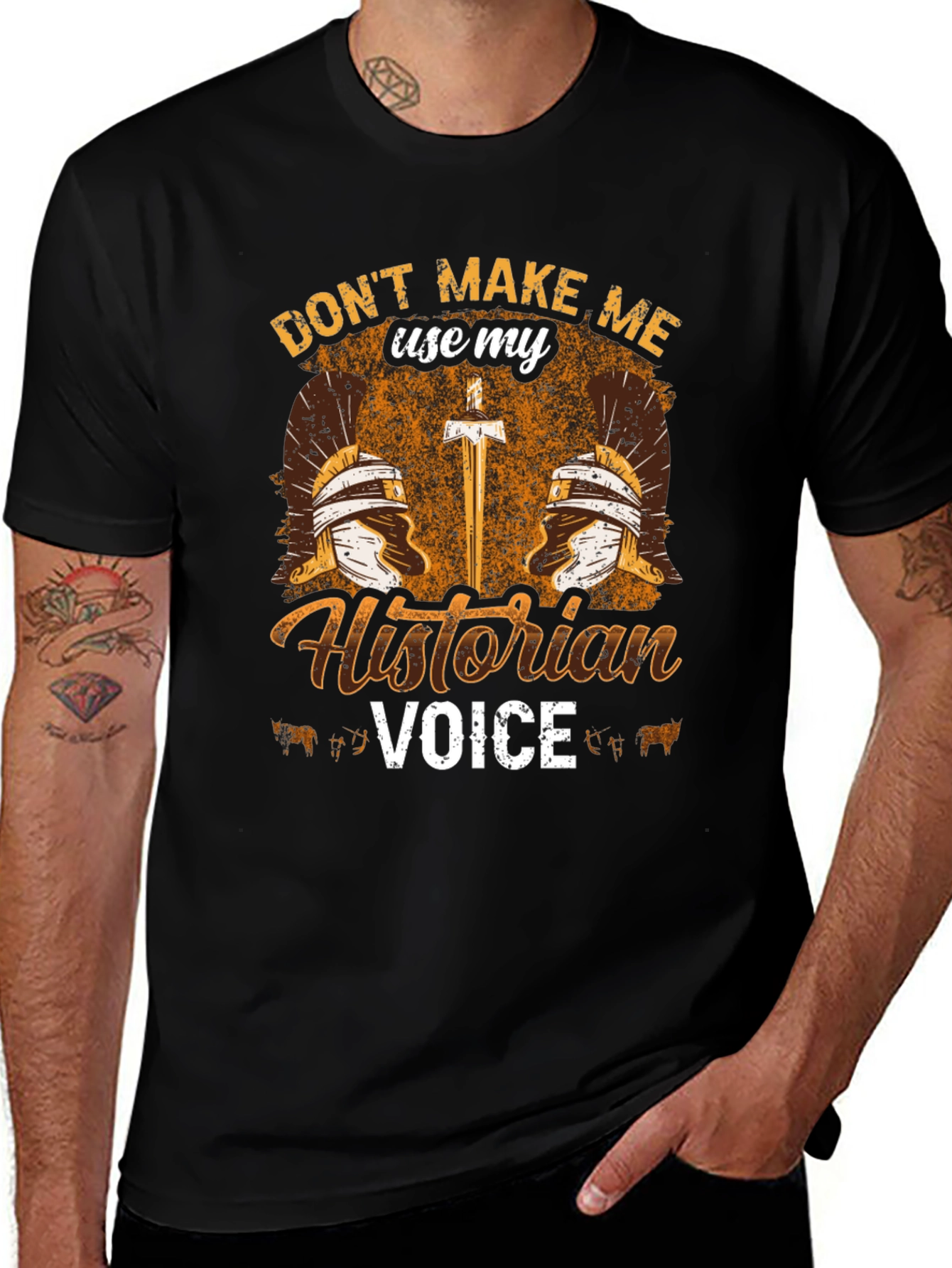 Variant 22 of Historian Voice T-Shirt - Roman History Tee