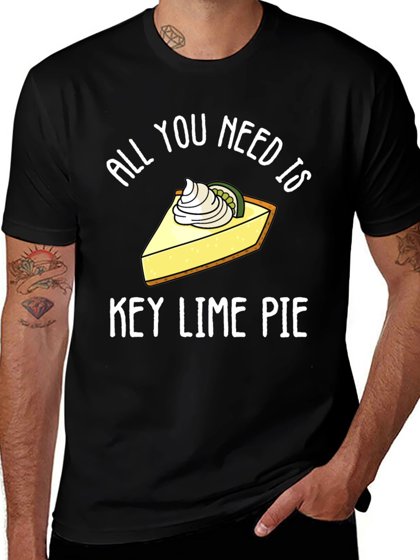 Key Lime Pie T-Shirt - Dessert Lover Tee
