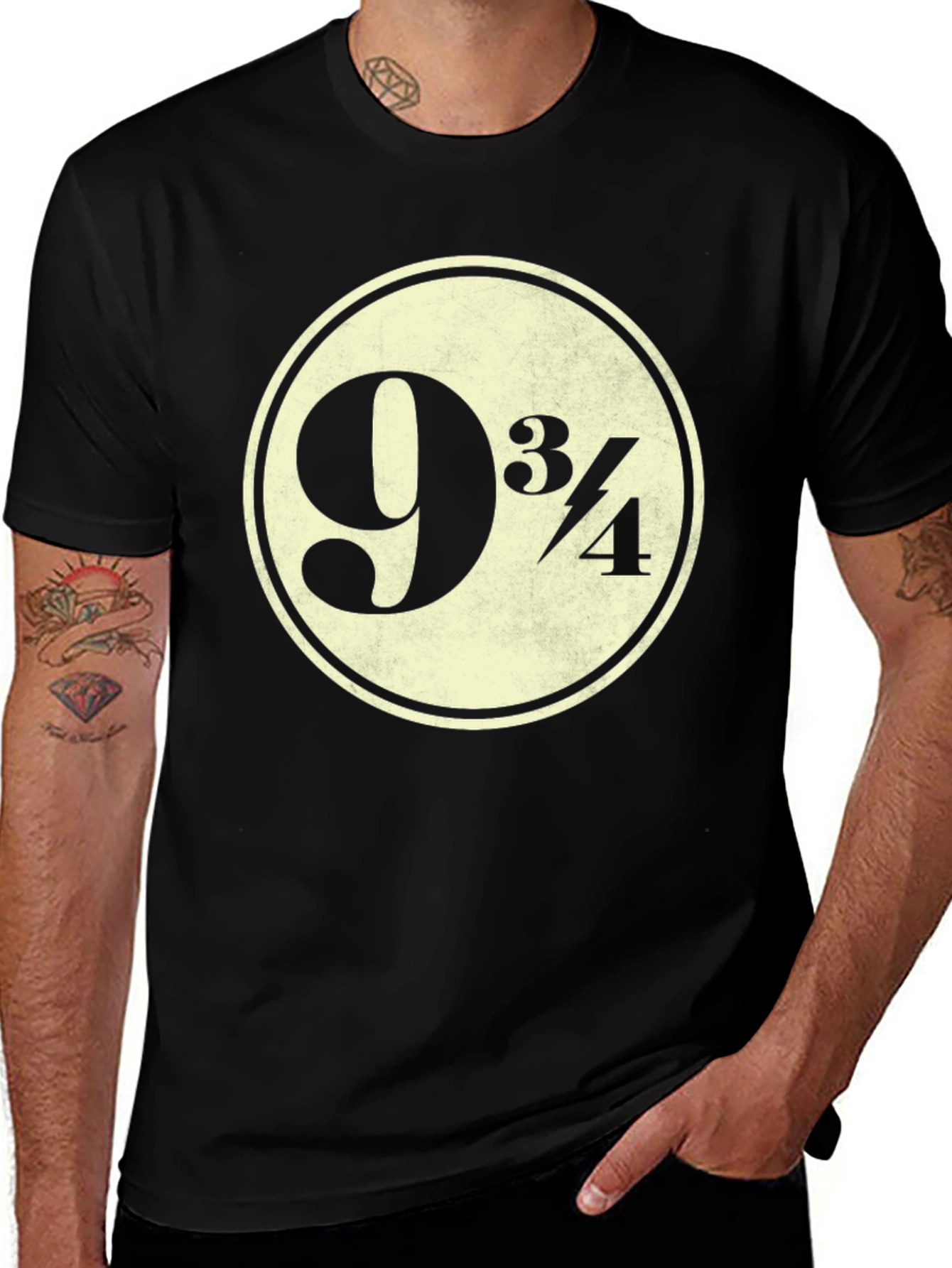 Platform 9 3/4 Black T-Shirt