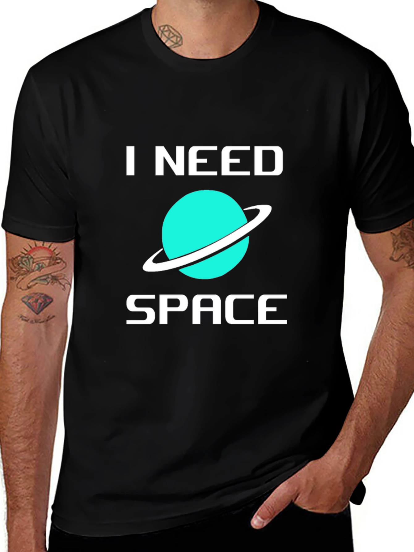 Variant 12 of I Need Space Graphic T-Shirt