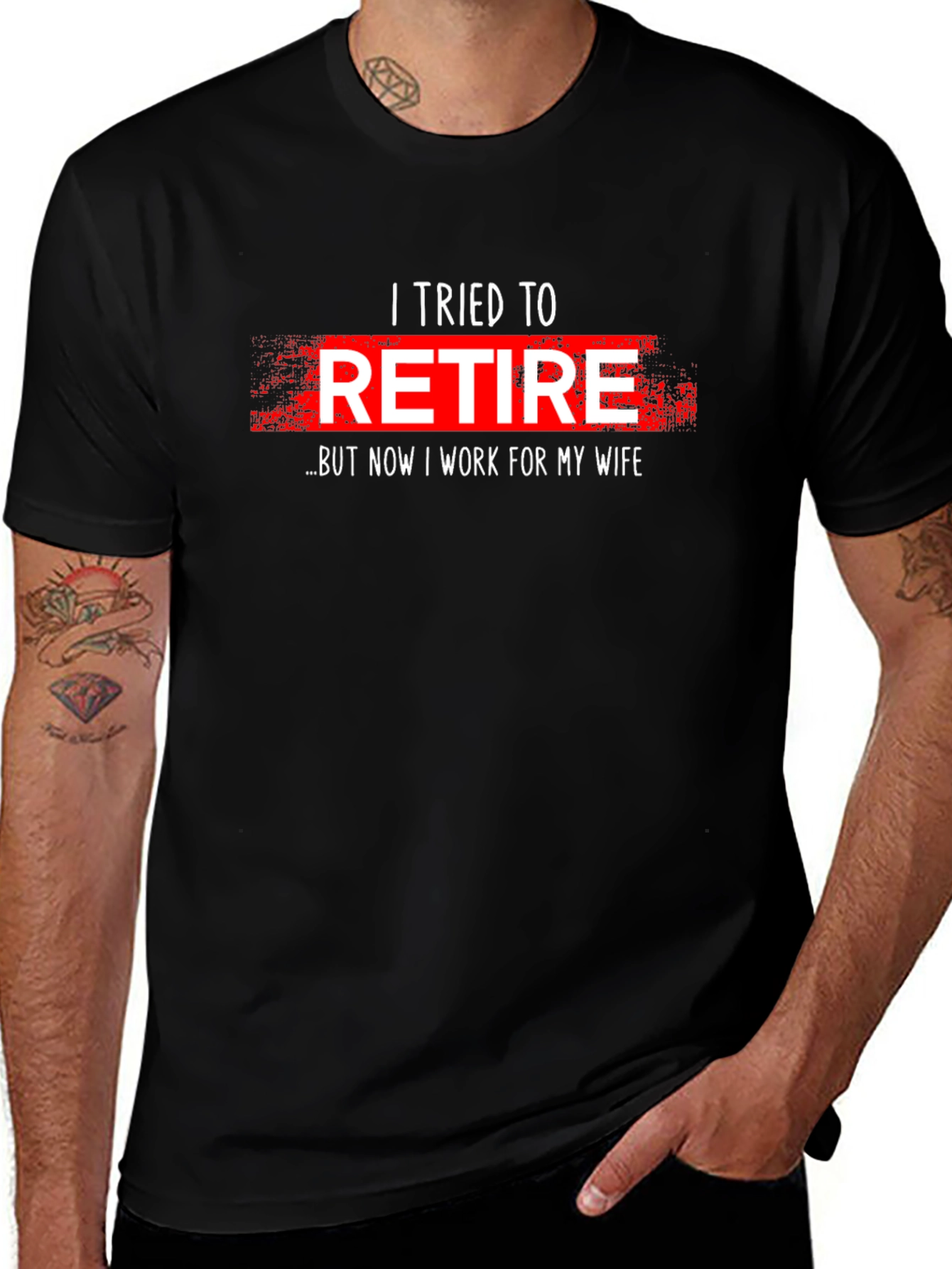 Variant 13 of Funny Retirement T-Shirt - I Tried To Retire