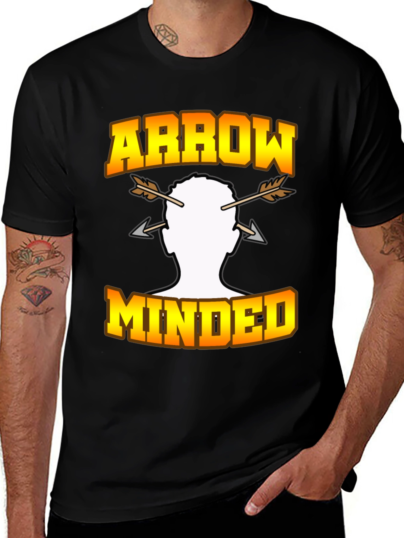 Variant 28 of Arrow Minded Graphic T-Shirt