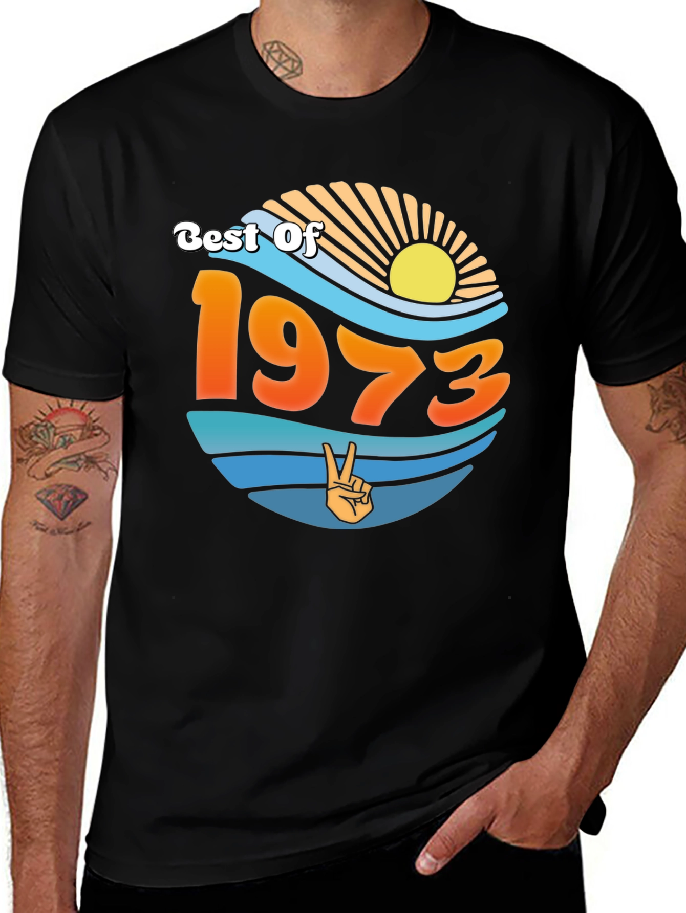 Best of 1973 T-Shirt - Retro Birthday Tee