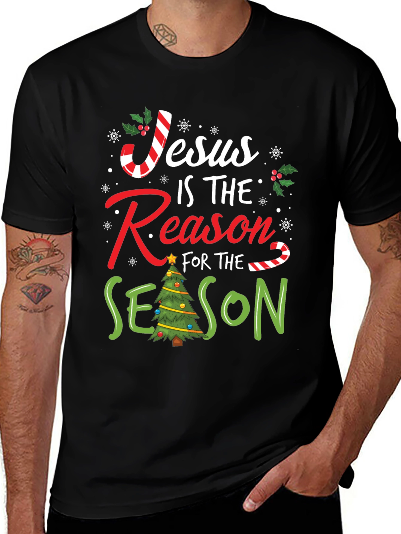 Jesus Is The Reason For The Season Christmas T-Shirt