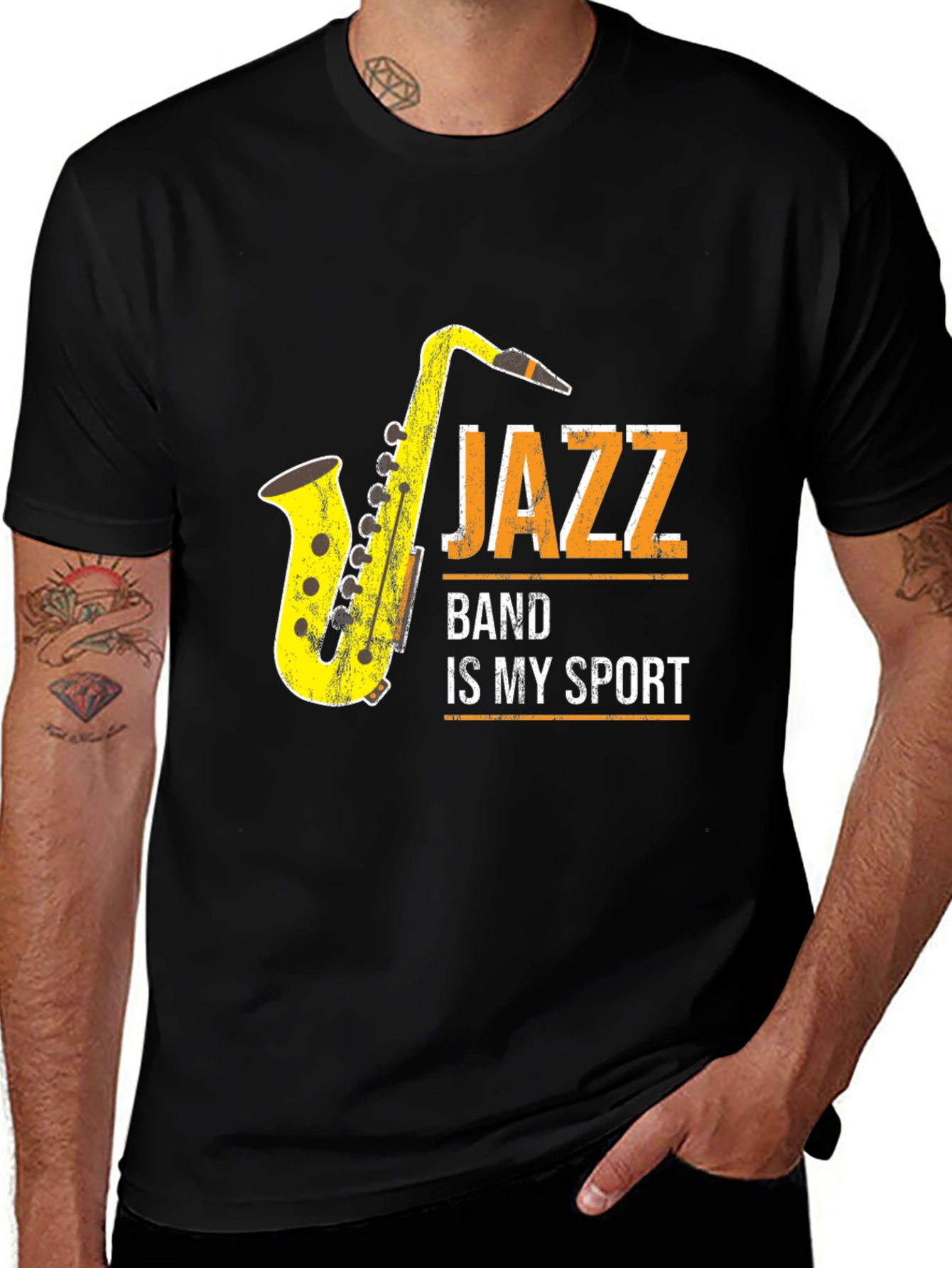 Variant 6 of Jazz Band Is My Sport T-Shirt