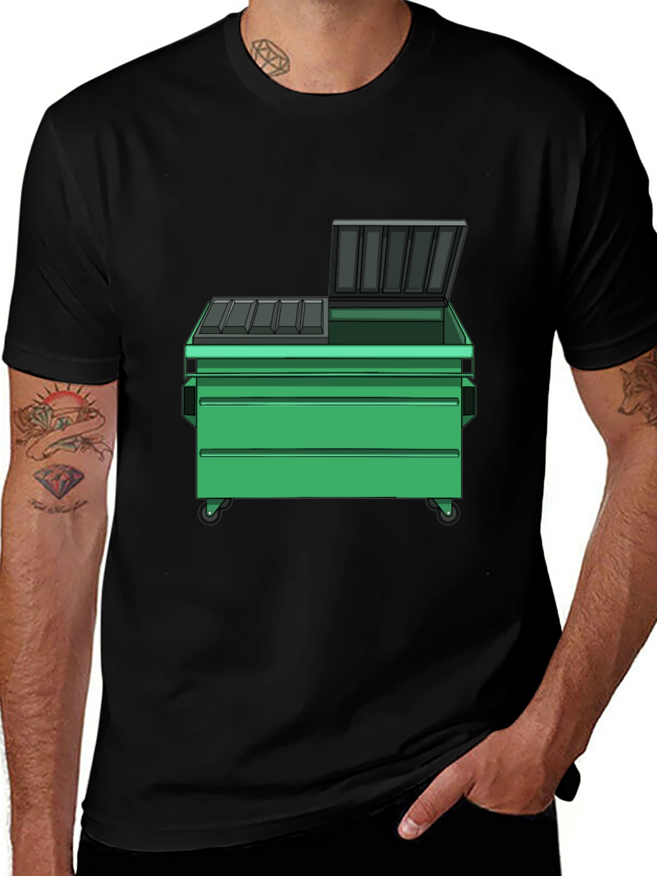Dumpster Graphic T-Shirt