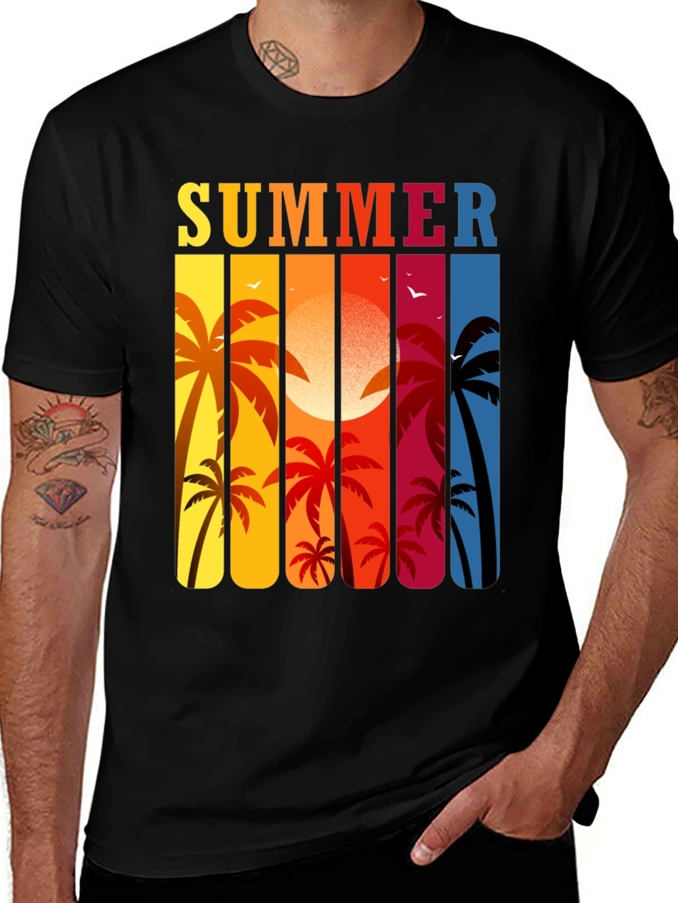 Variant 16 of Summer Vibes Graphic T-Shirt