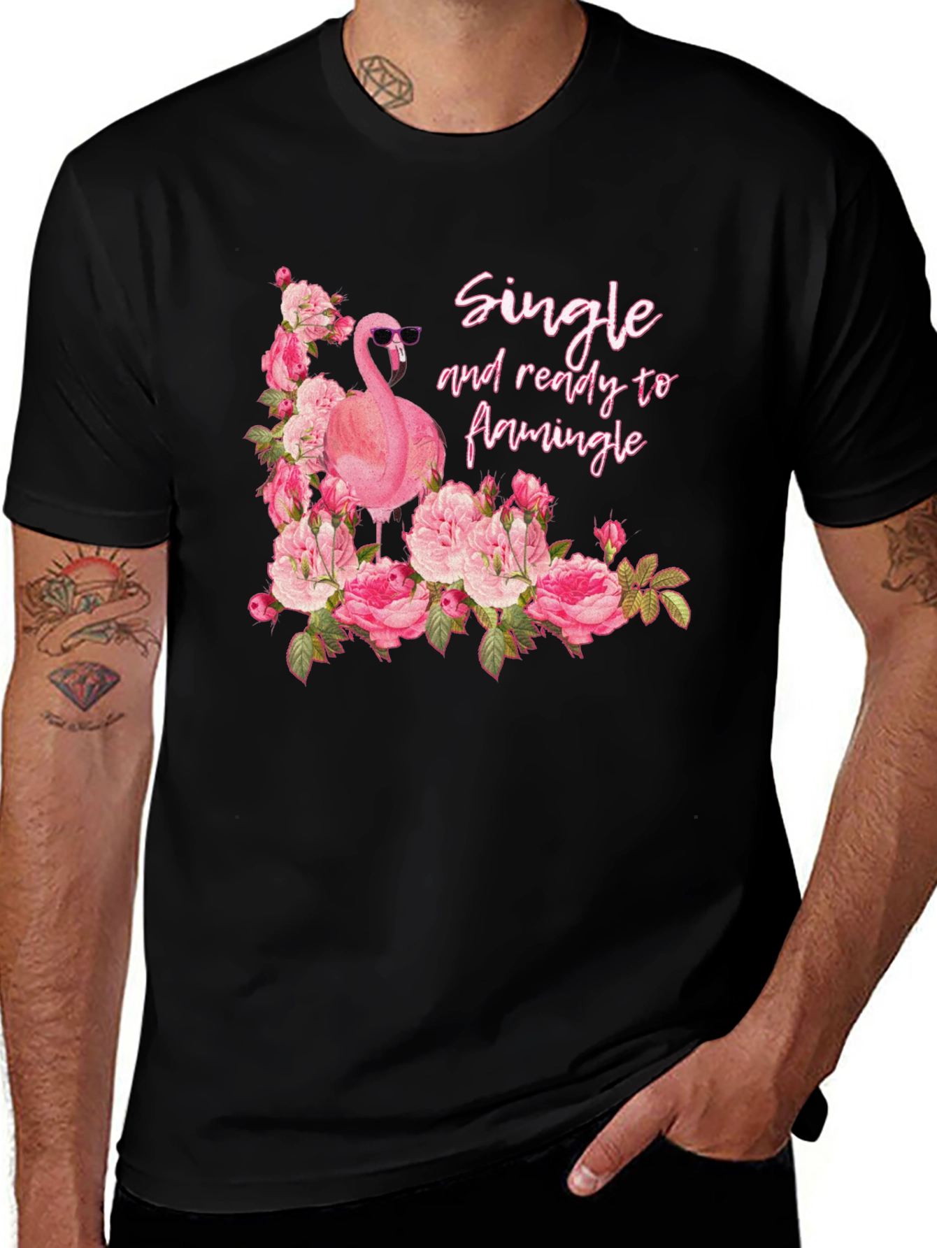 Variant 21 of Single Ready to Flamingo T-Shirt