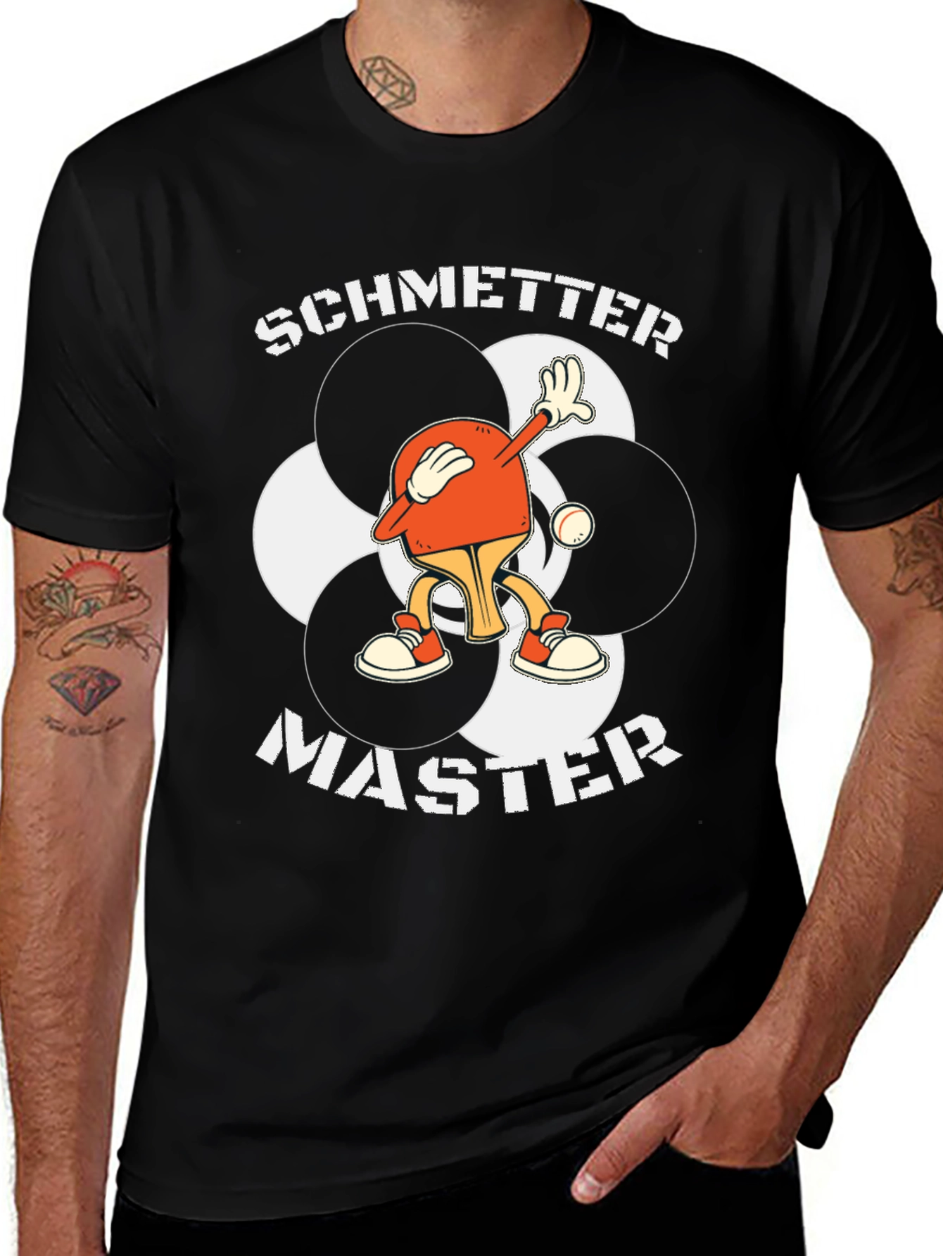 Variant 28 of Schmetter Master Ping Pong Dab T-Shirt