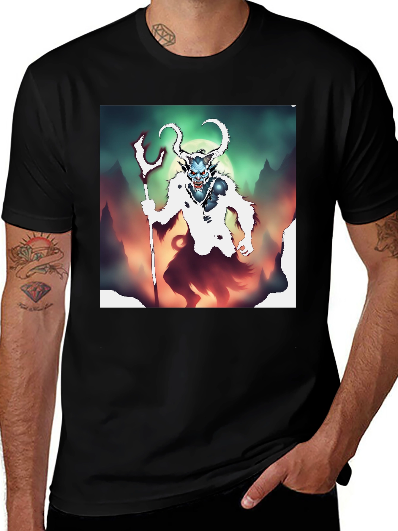 Krampus Graphic Tee - Dark & Festive